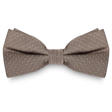 Beige Prickig Sidenfluga Beige Prickig Sidenfluga