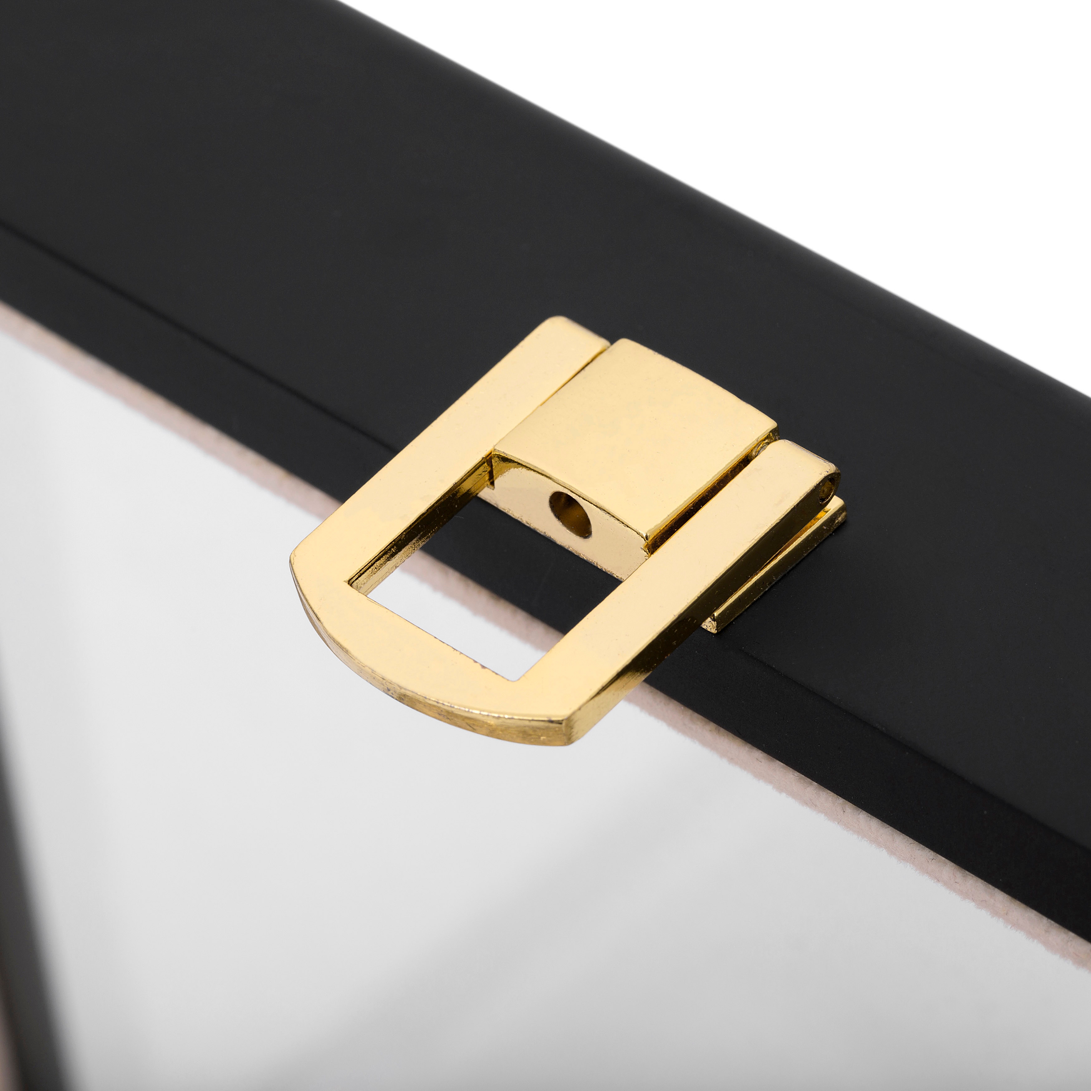 Szkatułka na 10 zegarków z czarnego drewna - 5