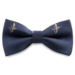 Zoikos | Navy Duck Pre-Tied Bow Tie