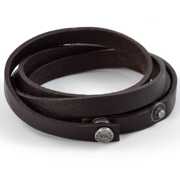LUCLÉON - Brown Casual Læderarmbånd - 1