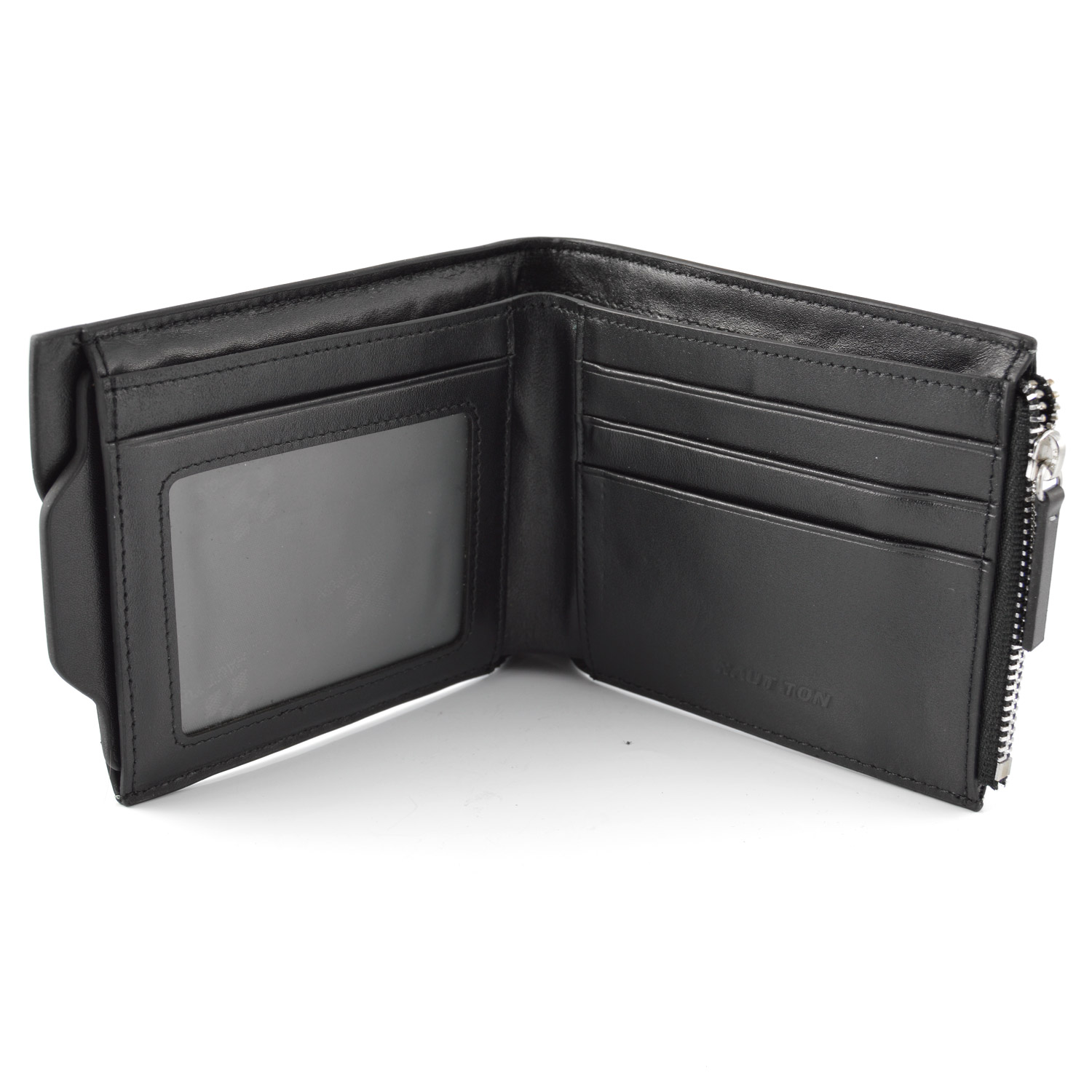 Μαύρο Δερμάτινο Πορτοφόλι Xila - 2