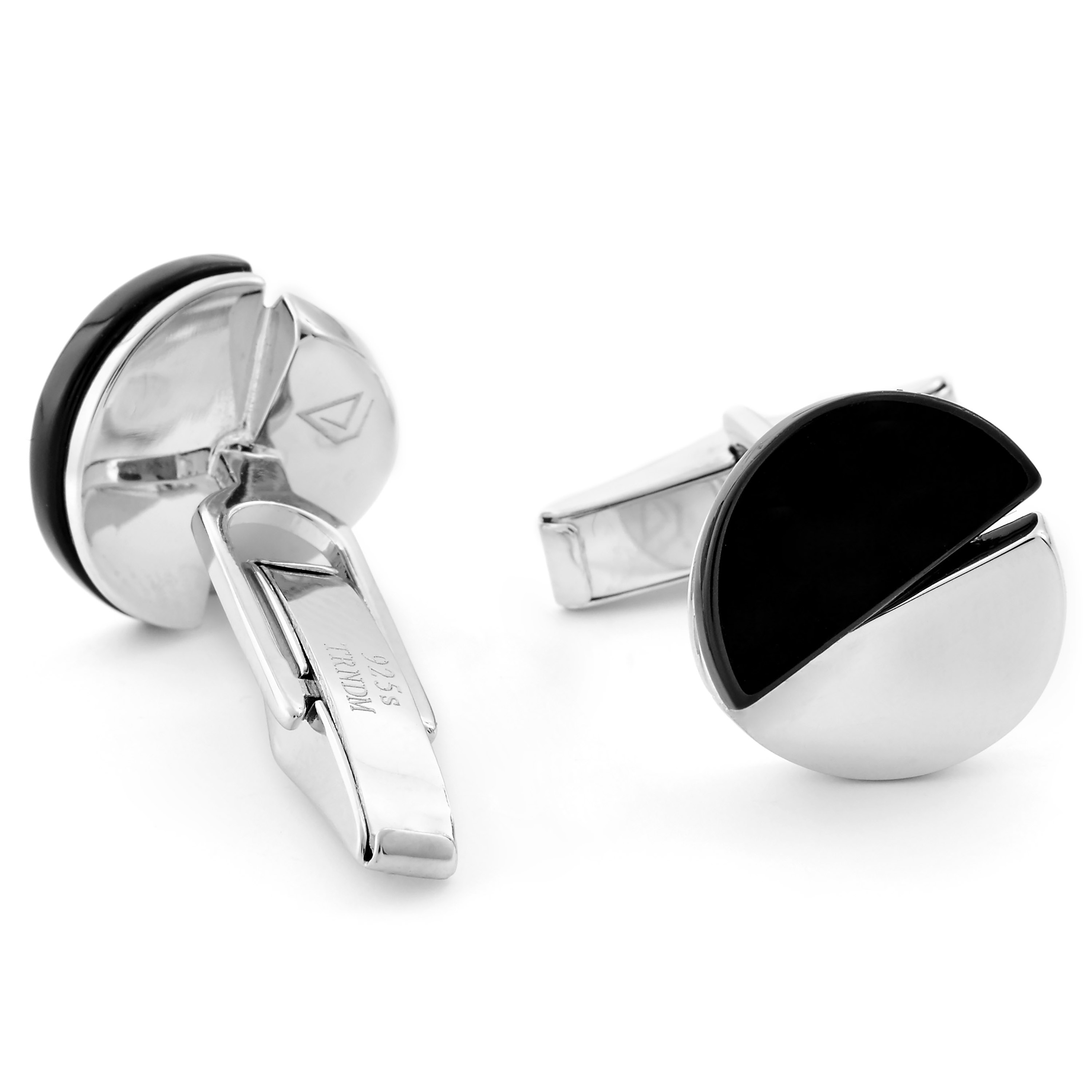 Gemelli in argento 925 Yin Yang - 3