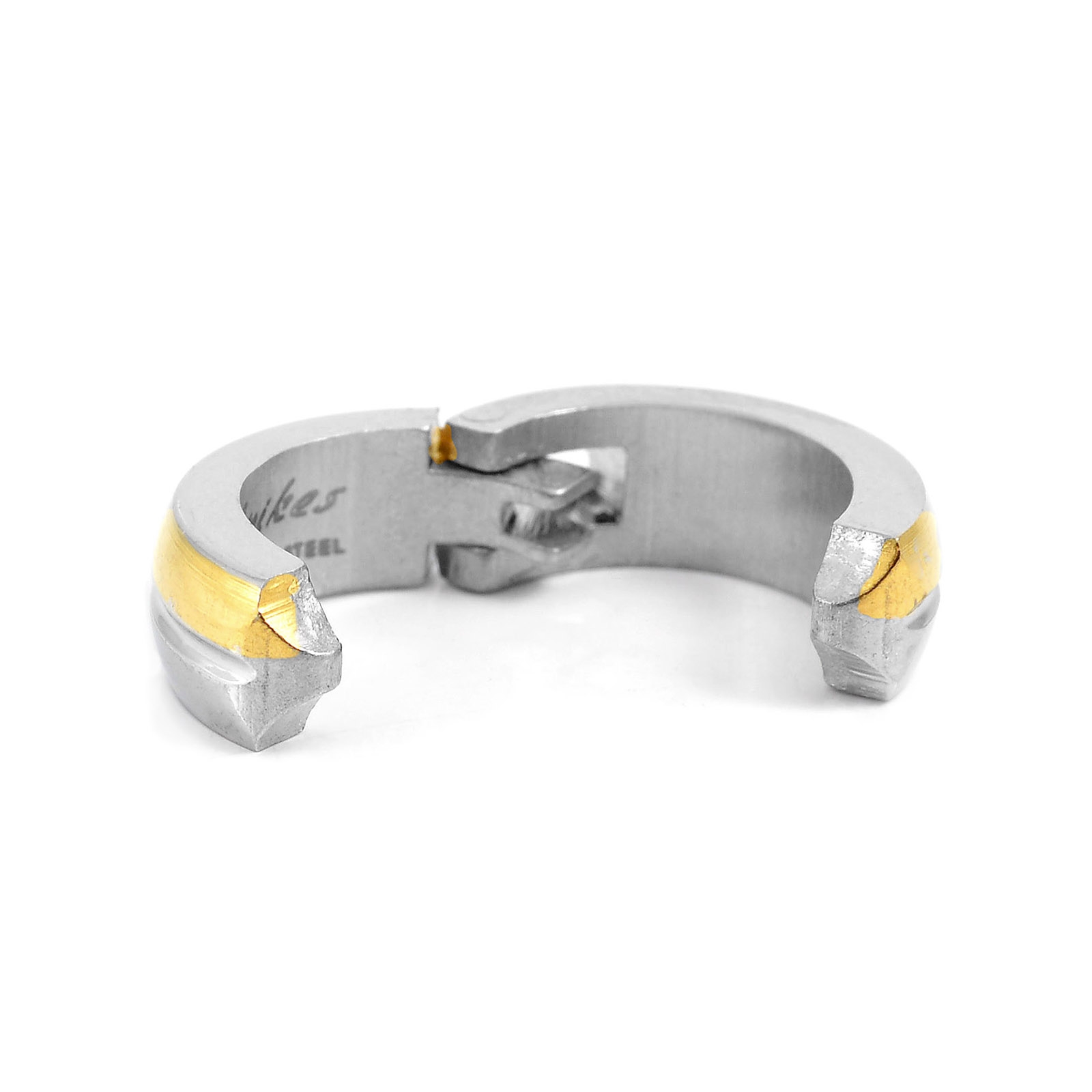 Gull/Sølv Clip On Ørerdobb - 3