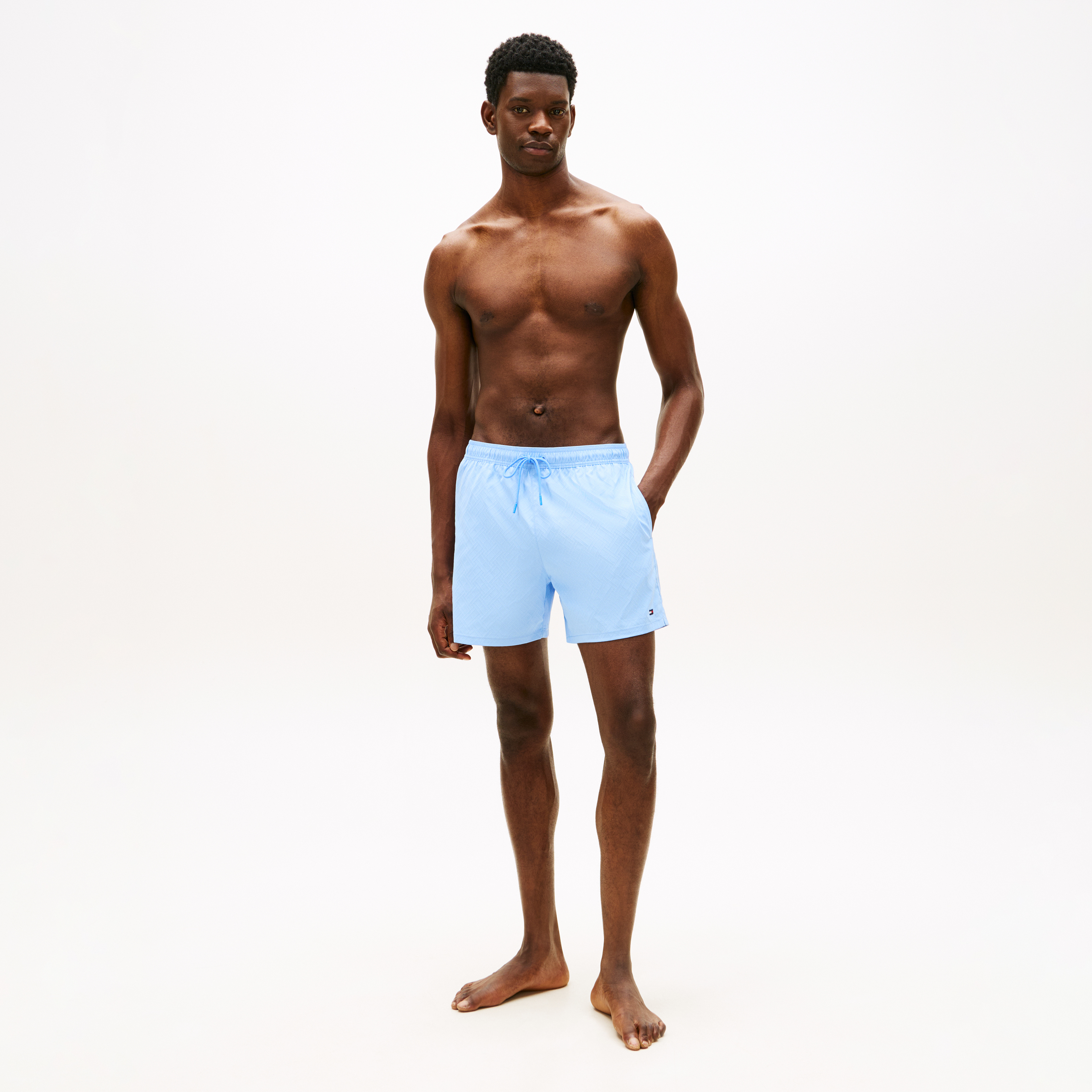Tommy Hilfiger | Světle modré koupací šortky - 3