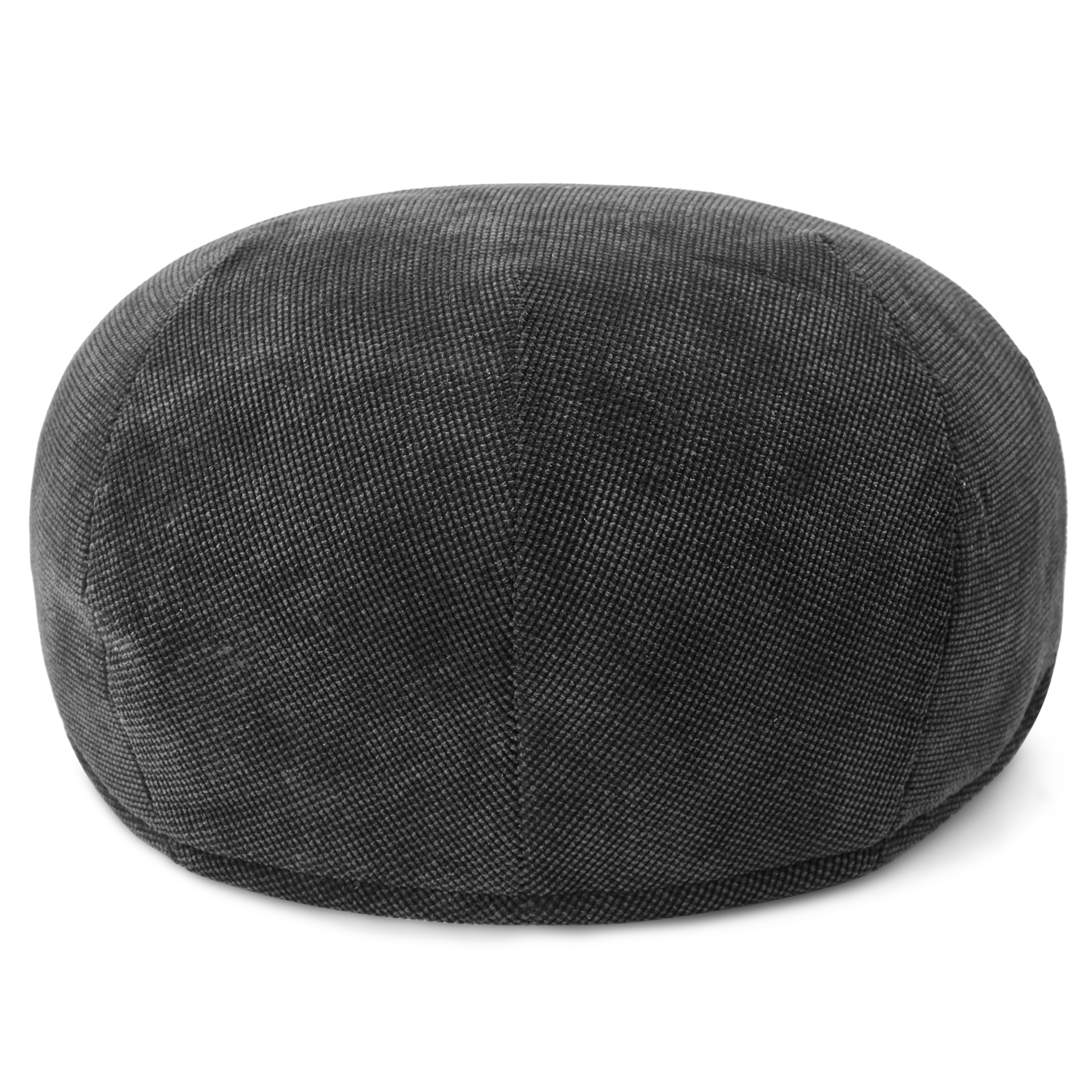 Rodolfo Black Fido Flat Cap - 55 cm - 4