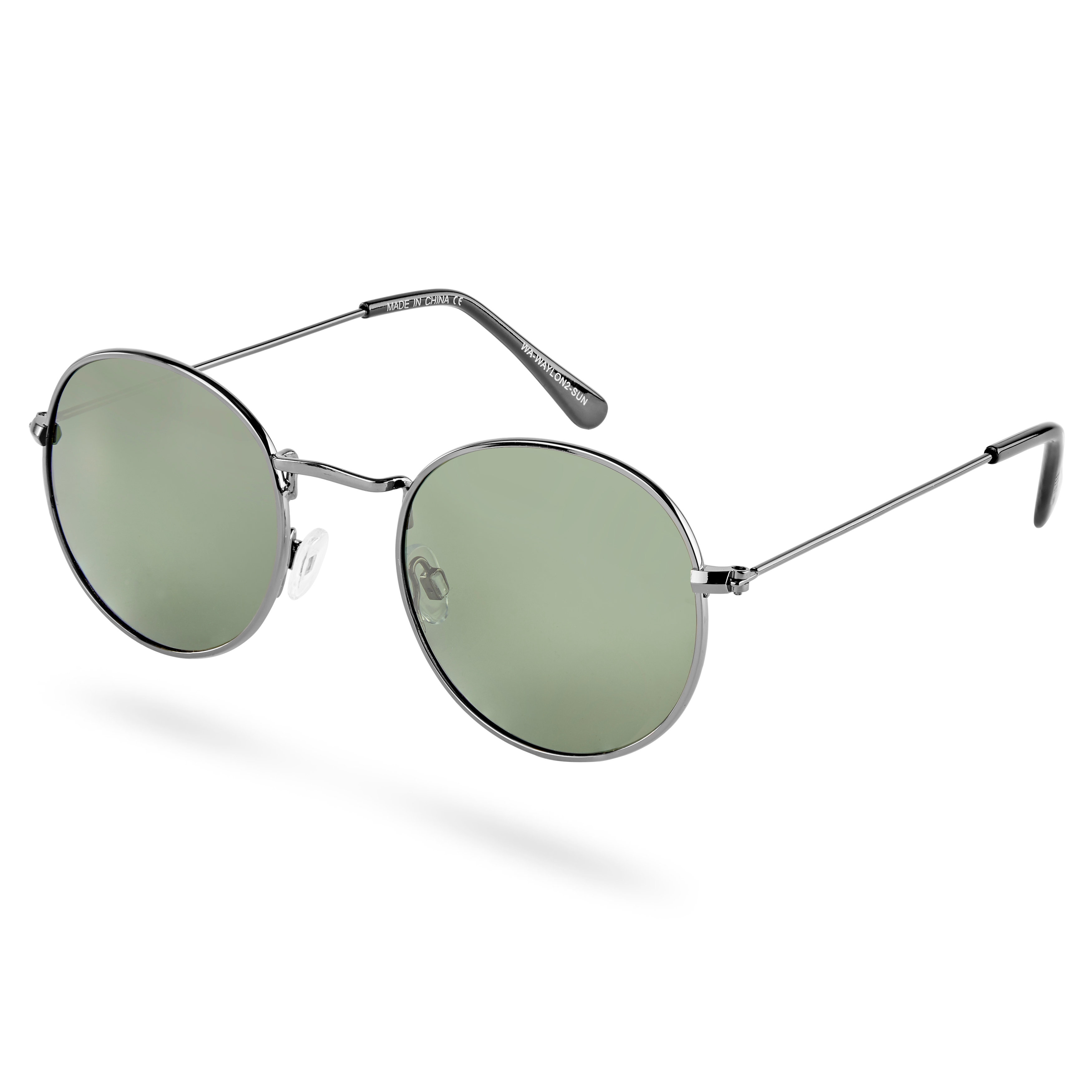 Waylon Black & Green Vista Sunglasses - 2