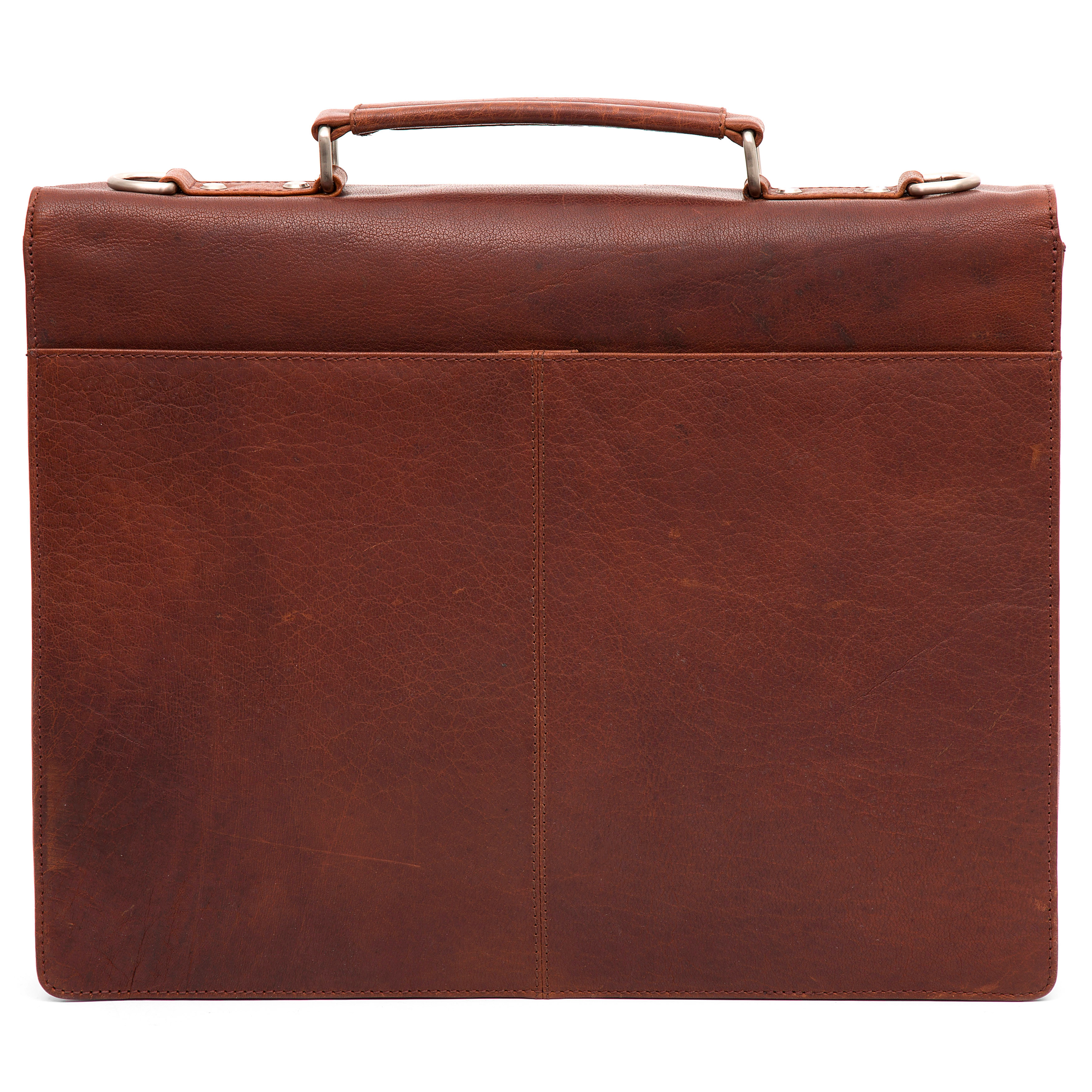 Lysebrun Montreal Skuldertaske i Læder - 4