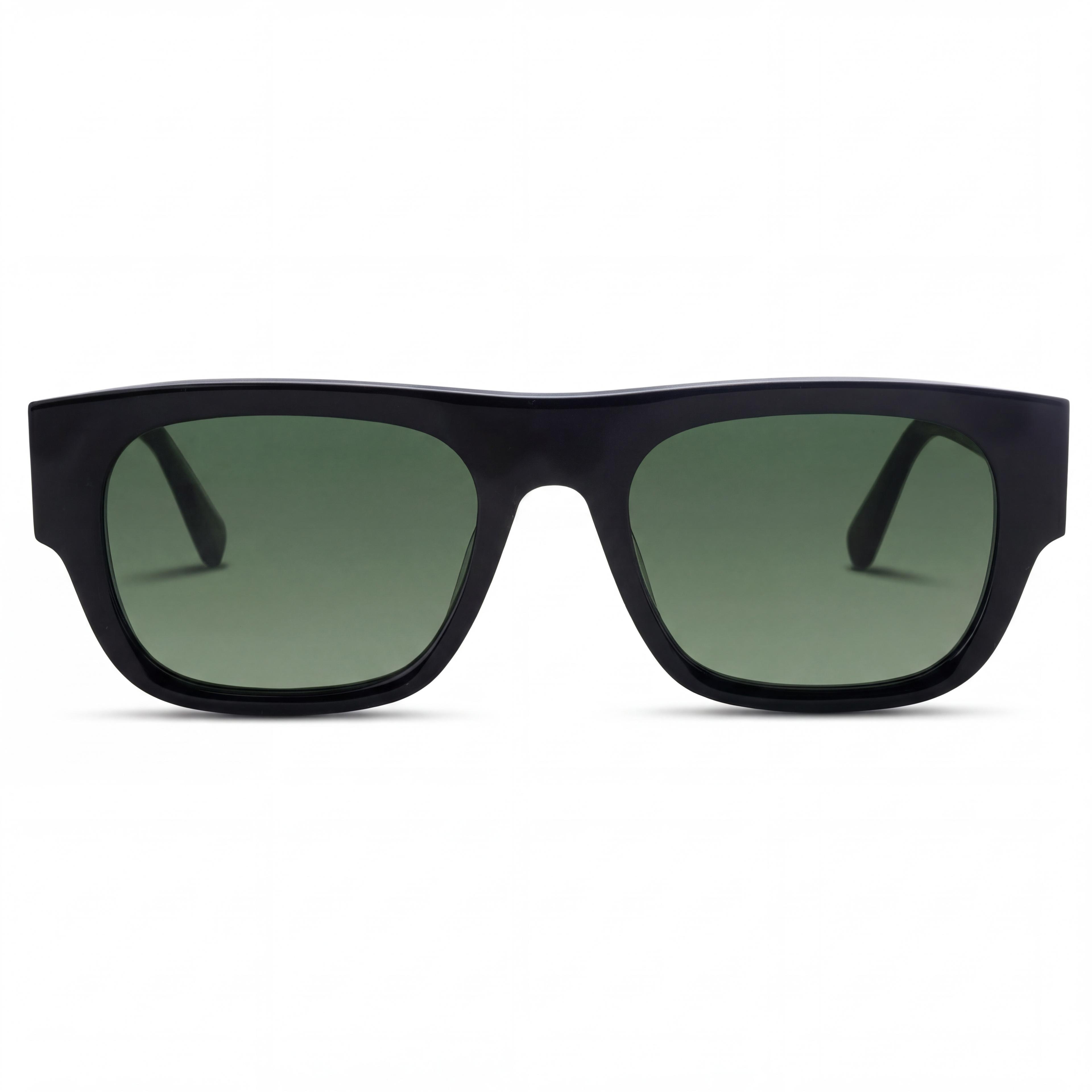 Spectrum | Gafas de sol rectangulares en negro y verde Spectrum | Gafas de sol rectangulares en negro y verde