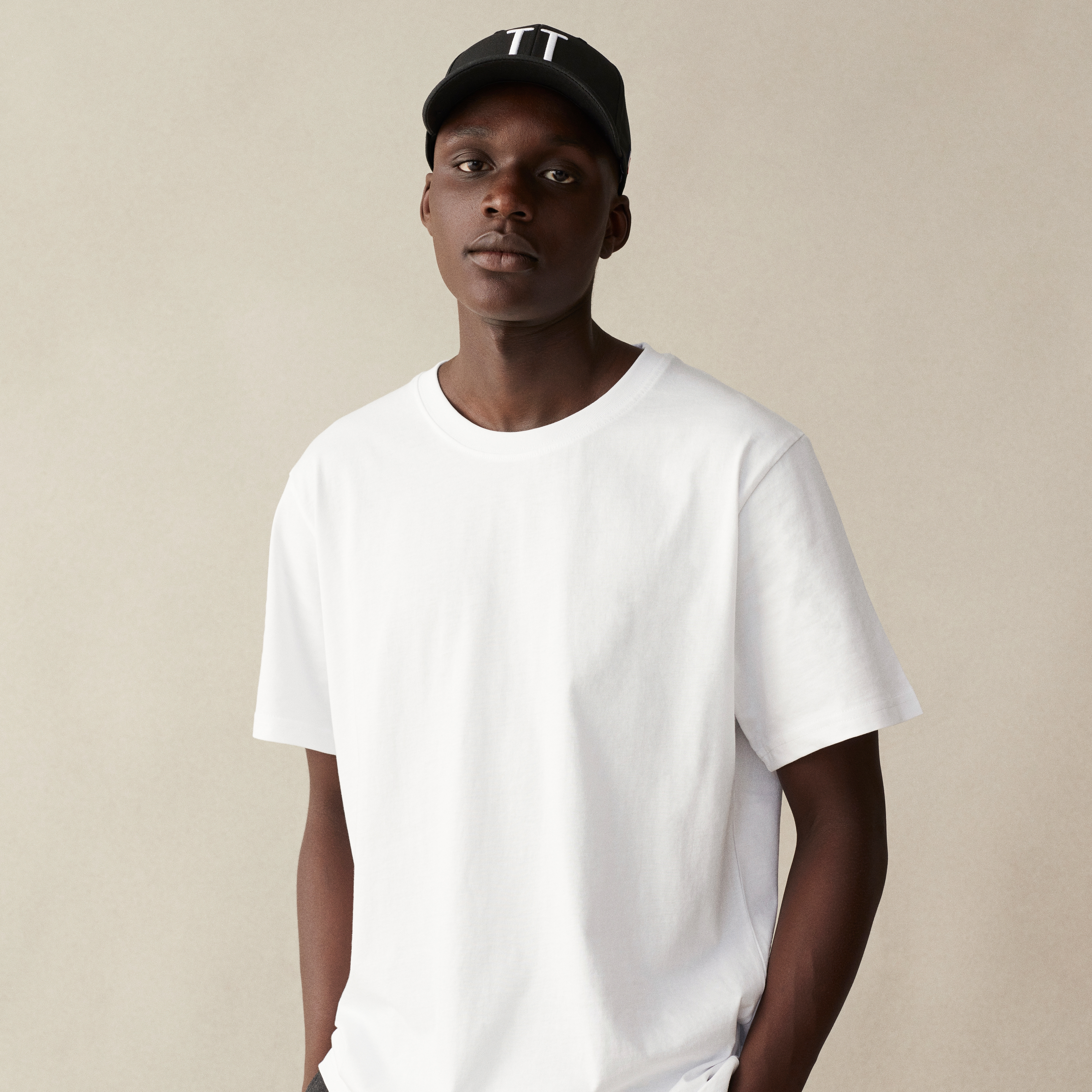 Les Deux | Casquette de baseball en daim noir II - 3