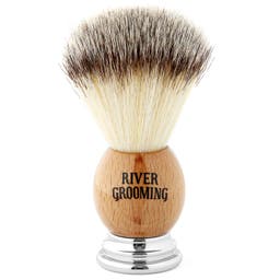 Brown Synthetic Shaving Brush