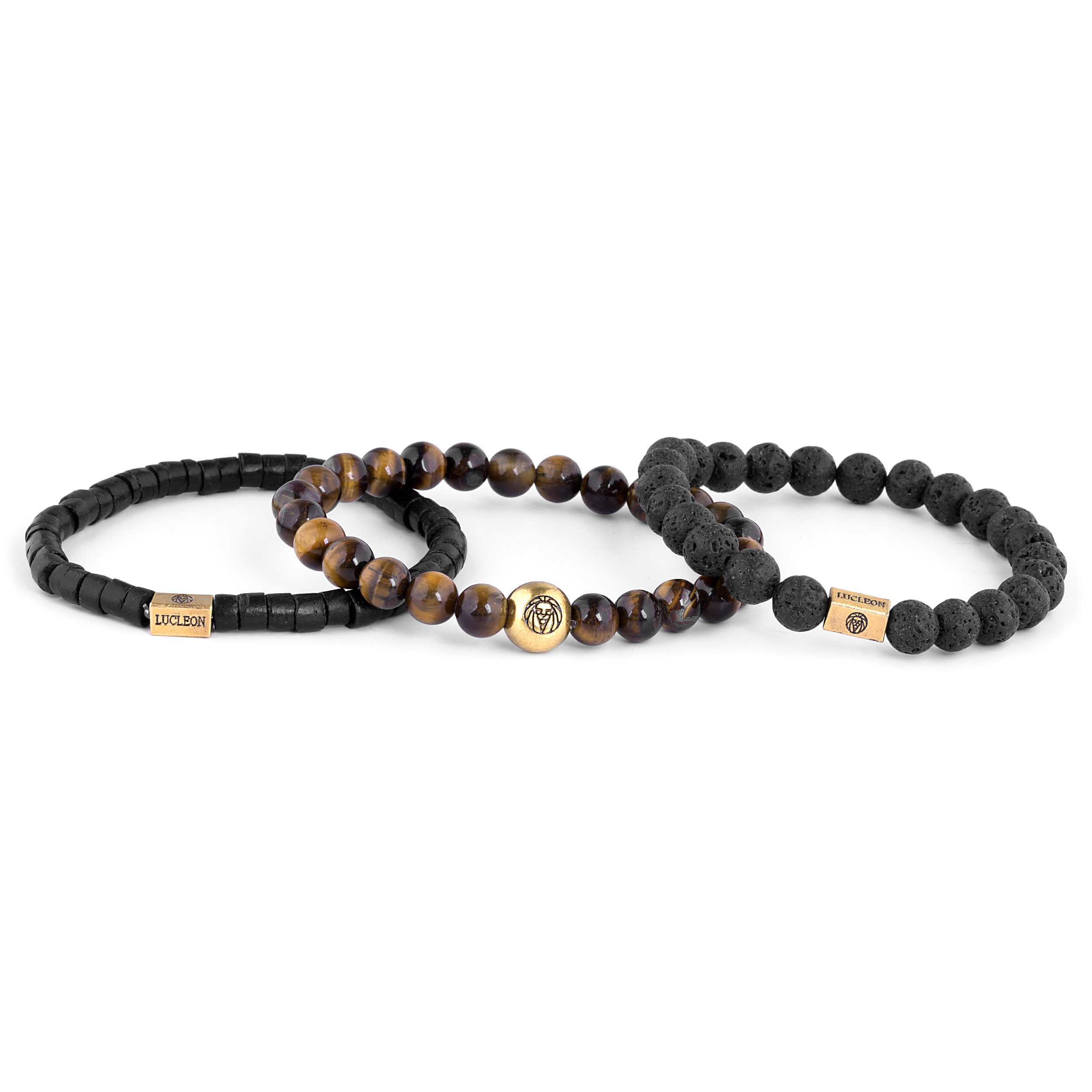 Tigeröga & Kokosnöt Miro Armband - 2