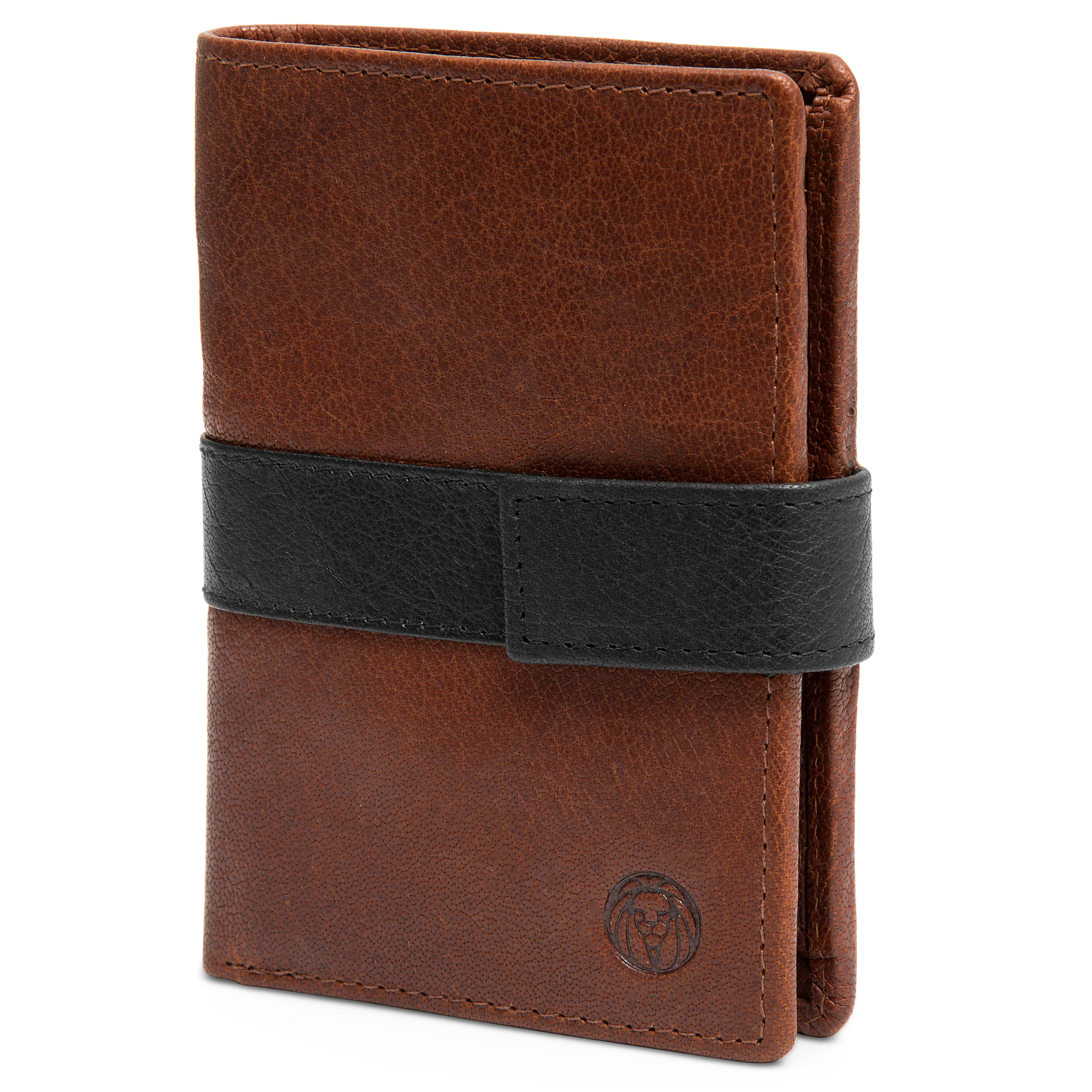 Montreal Executive Tankleurige & Zwarte RFID Leren Portemonnee - 1