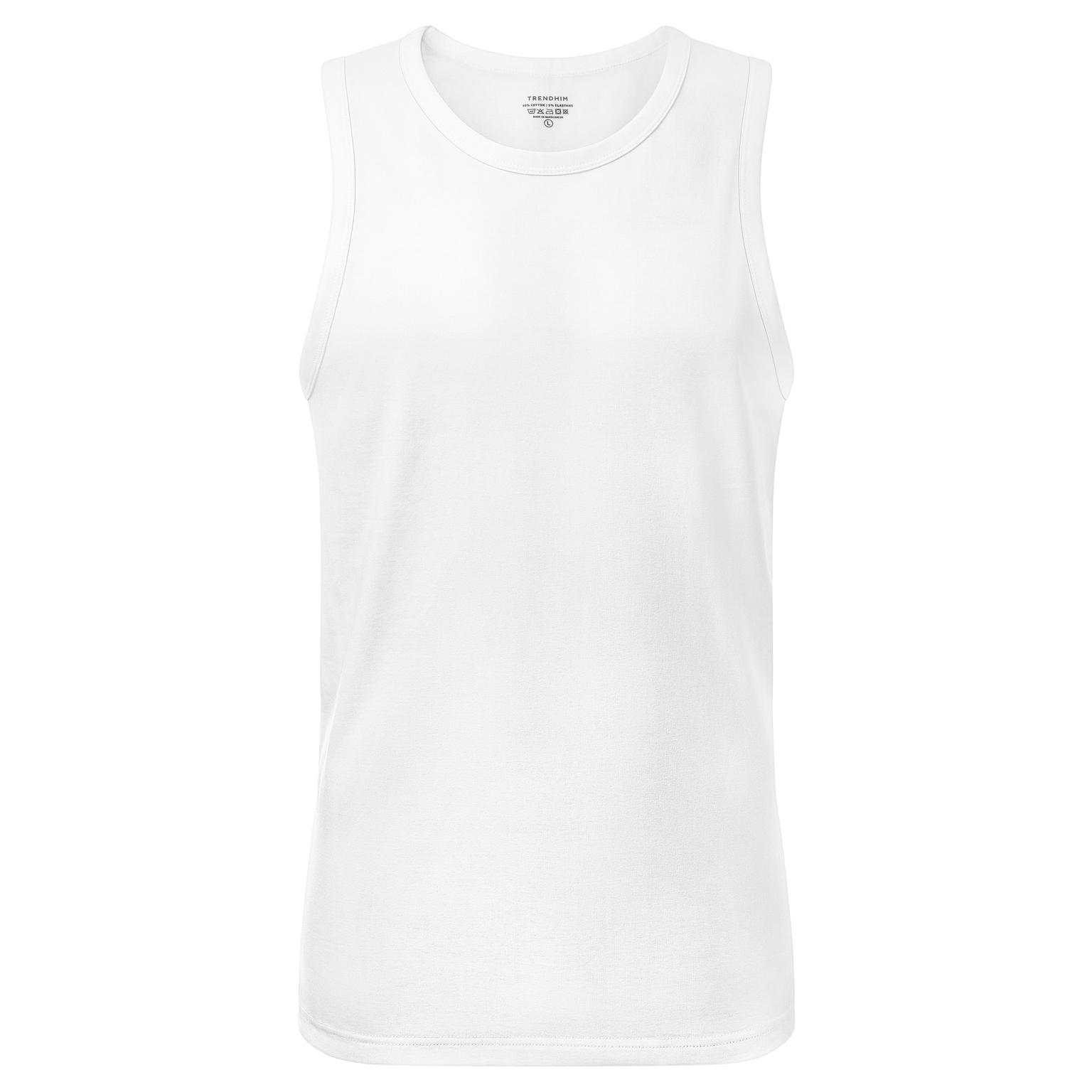 TrueFeel | Vitt linne i premiumbomull TrueFeel | Vitt linne i premiumbomull
