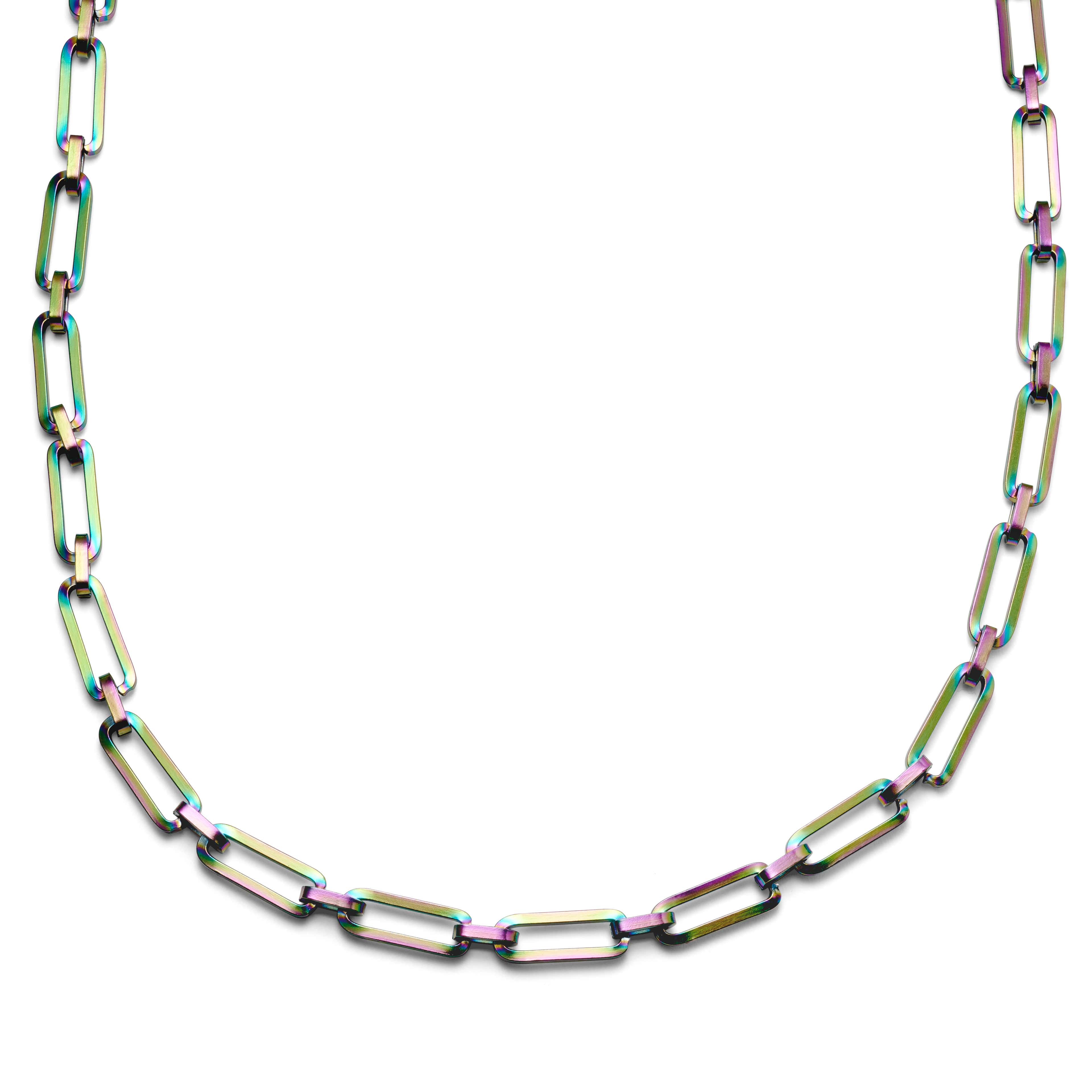 Connor Amager Rainbow Cable Chain Necklace