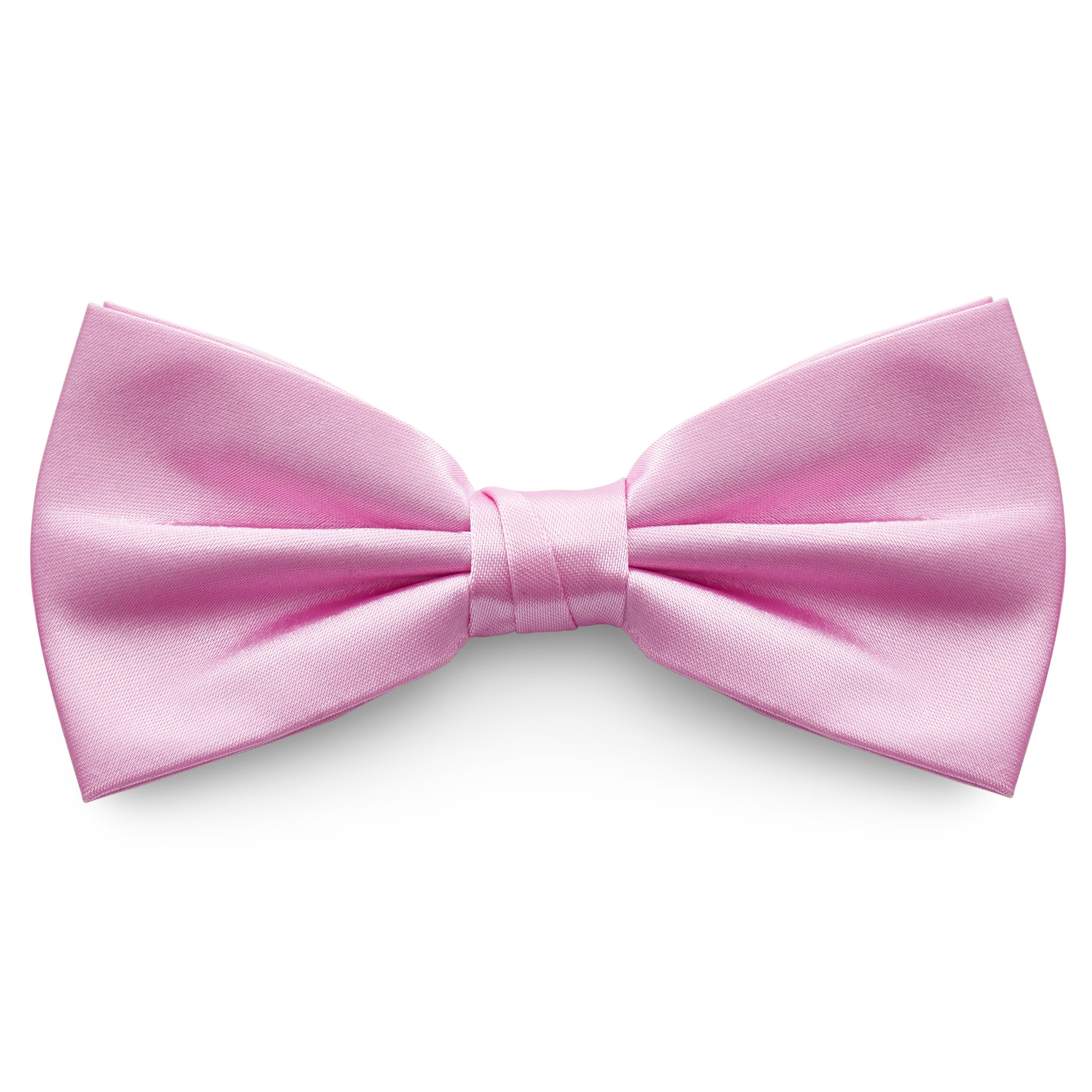 Baby Pink Basic Pre-Tied Bow Tie