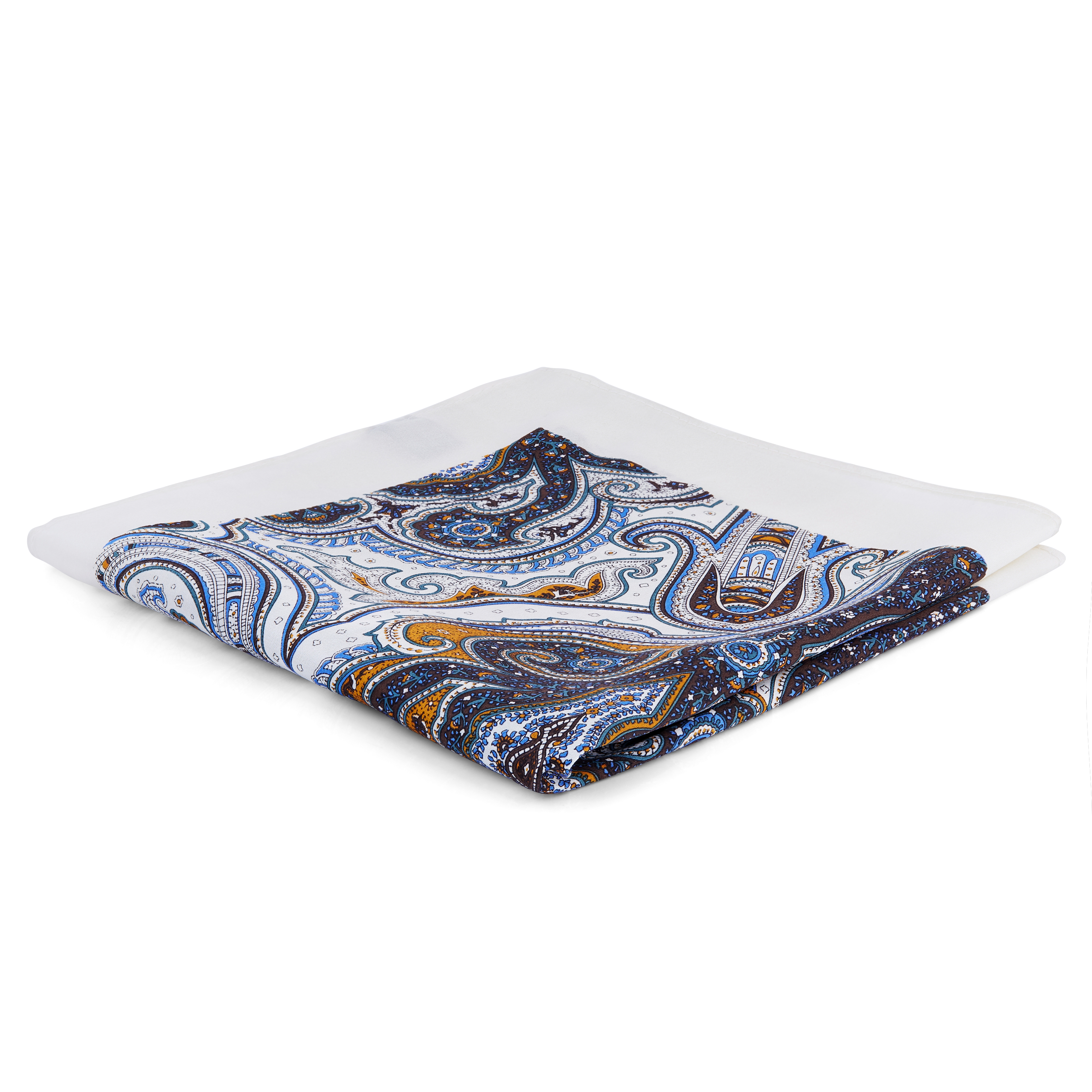 Chique Witte Paisley Pochet - 1