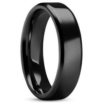 Aesop | 6 mm Black Titanium Ring