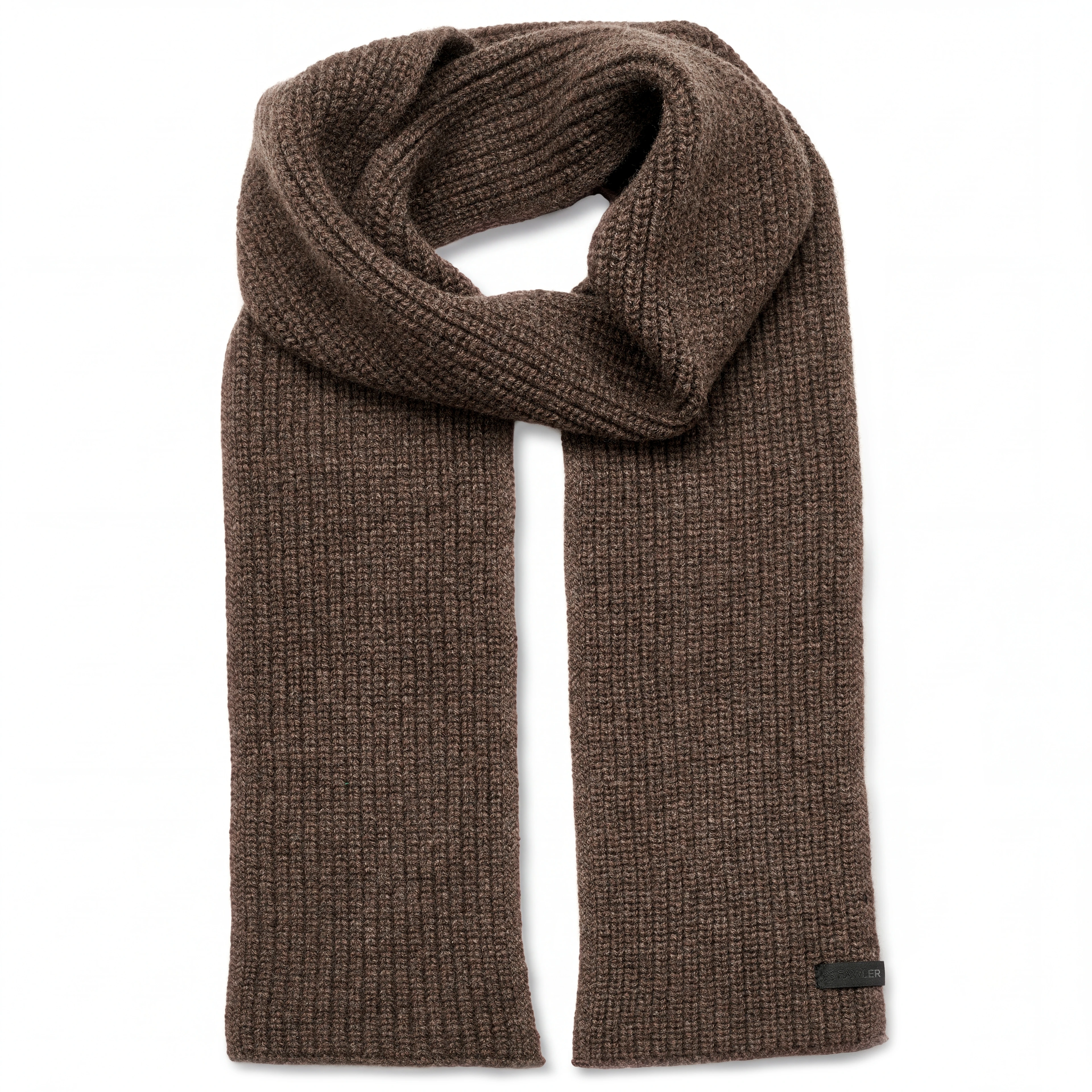 Nordic | Brauner Schal aus Merinowolle Nordic | Brauner Schal aus Merinowolle