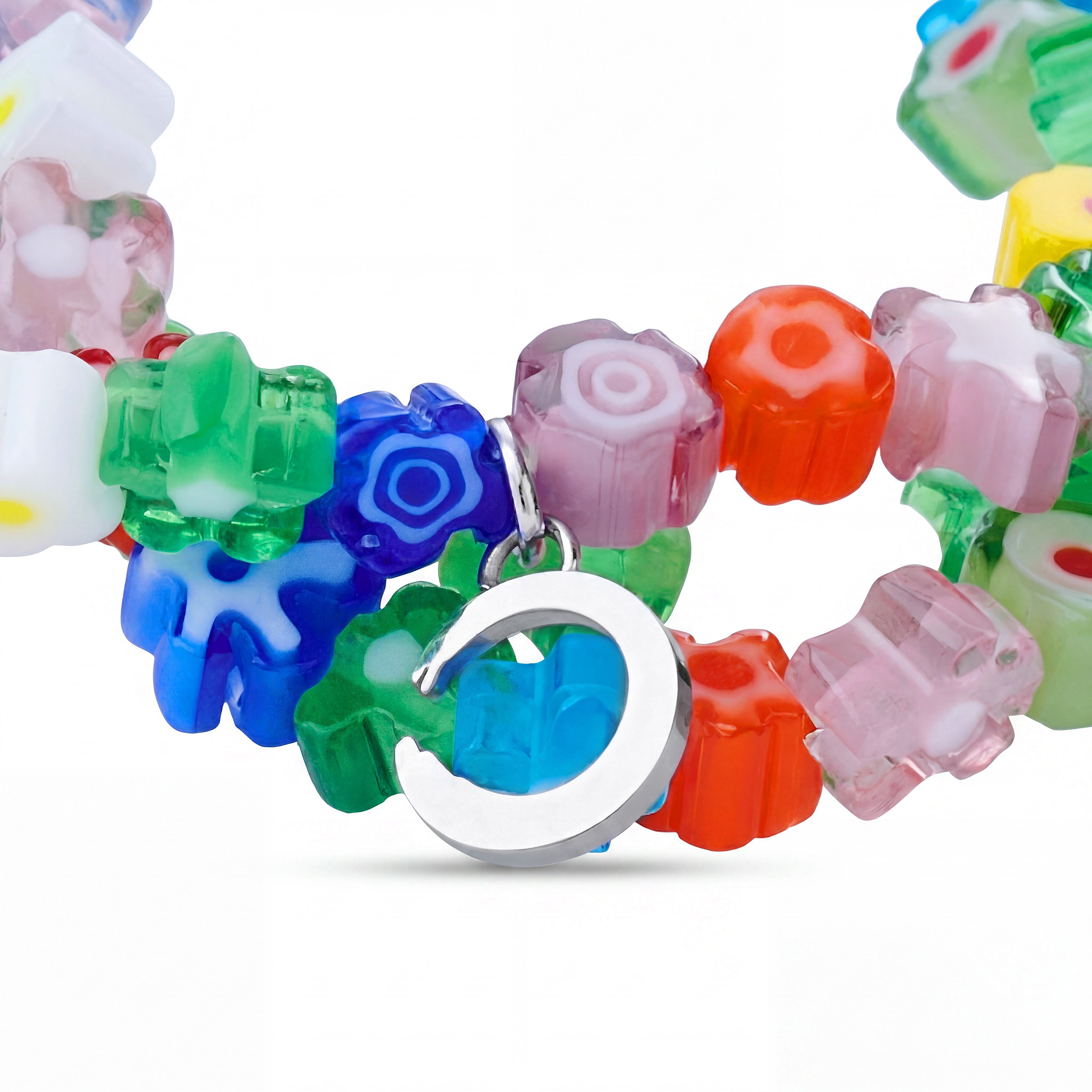 Pearlmania | Mosaic Bloom Multicolour Bracelet - 3