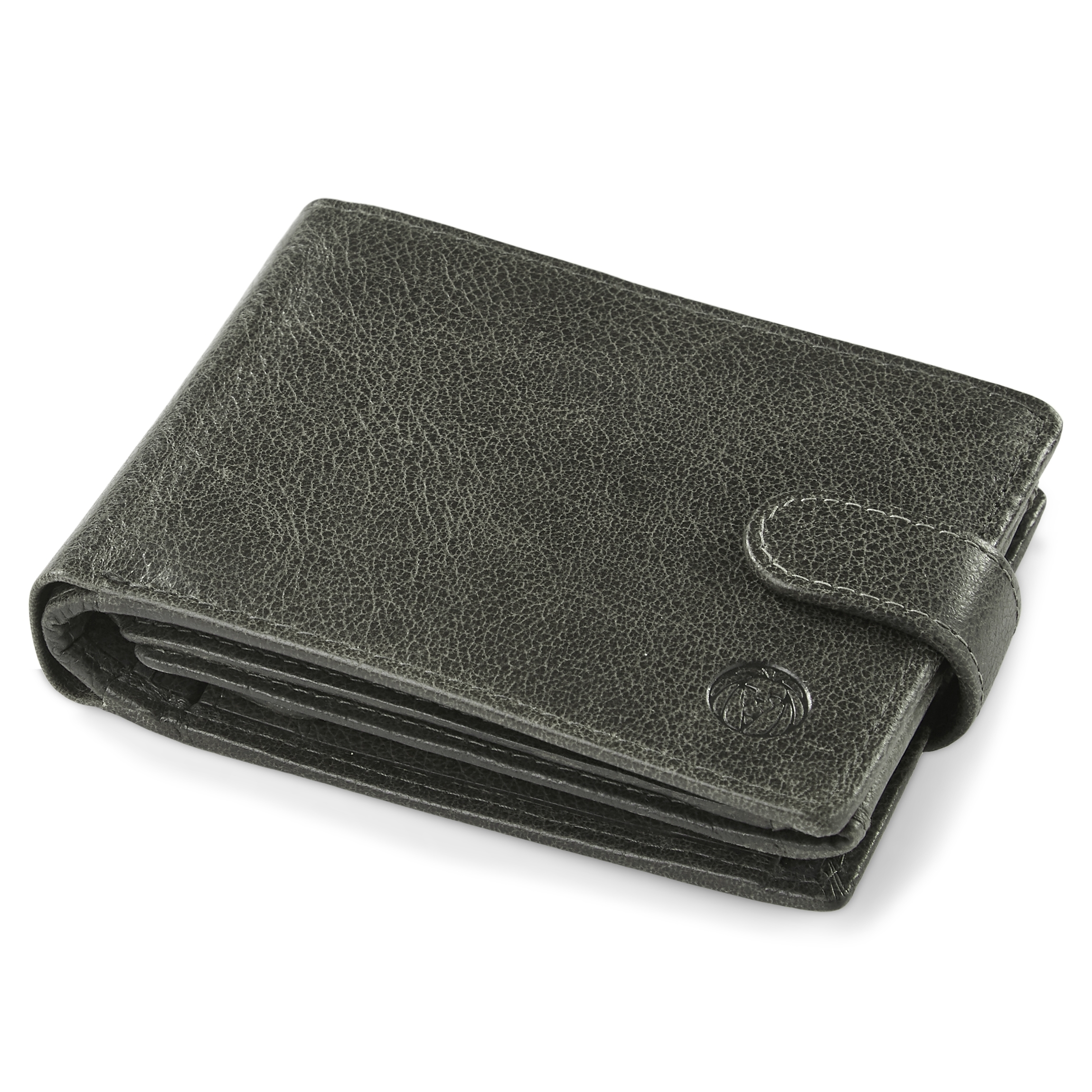 Bruingrijze Ergonomische Lederen Licio Portemonnee - 6