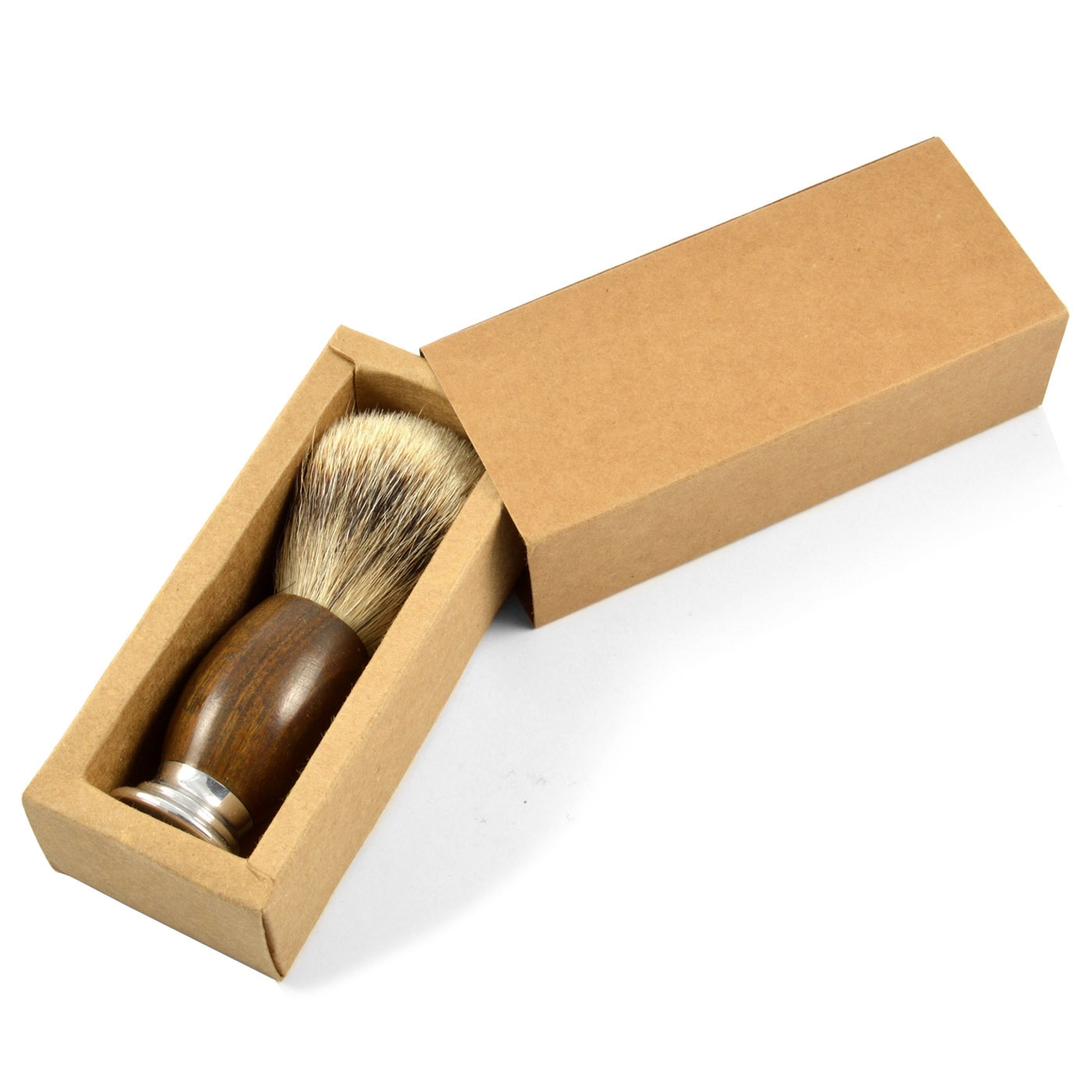 Sumak Silver Tip Badger scheerkwast Ovaal  - 3