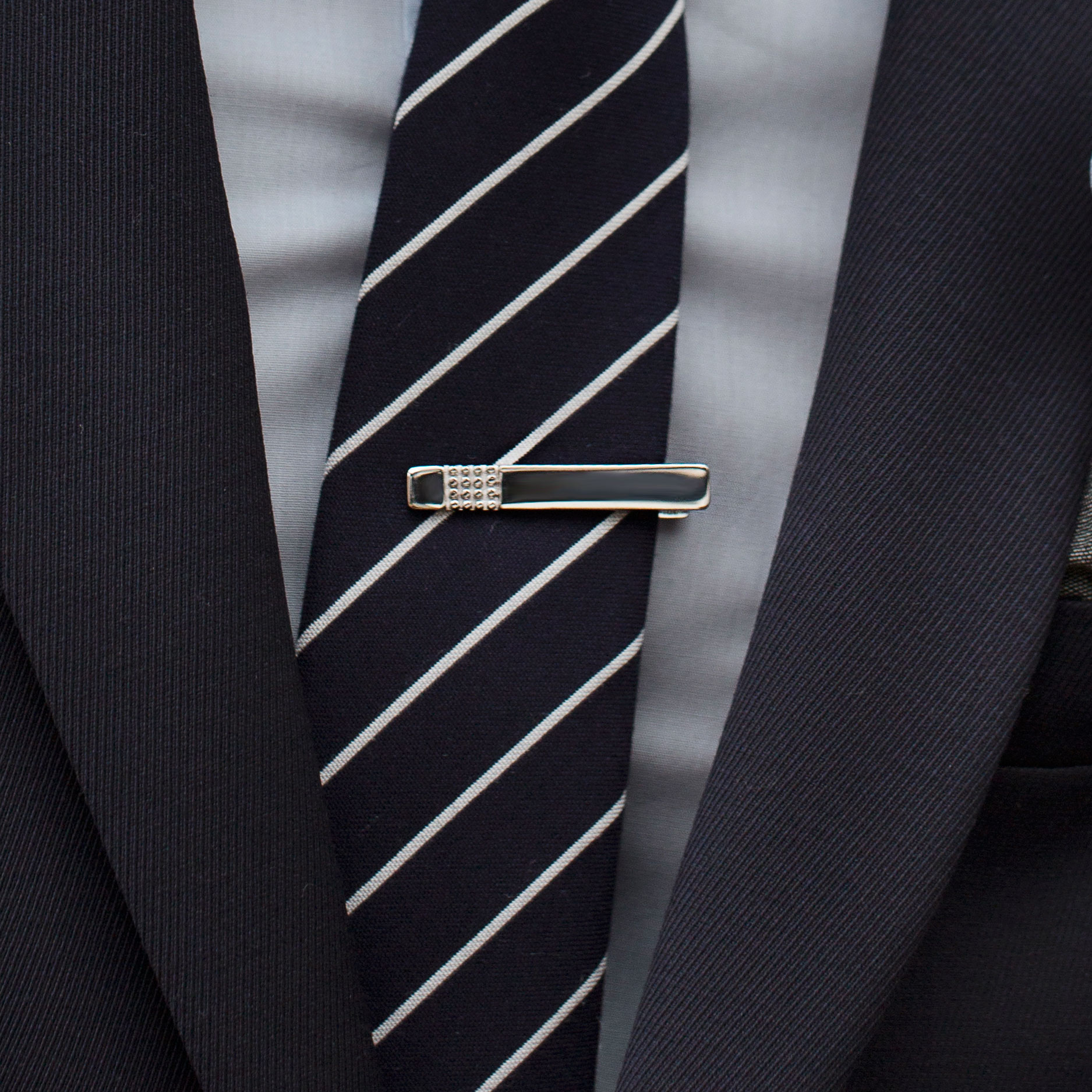 Kort 925s-Slipsenål med Dupper - 4