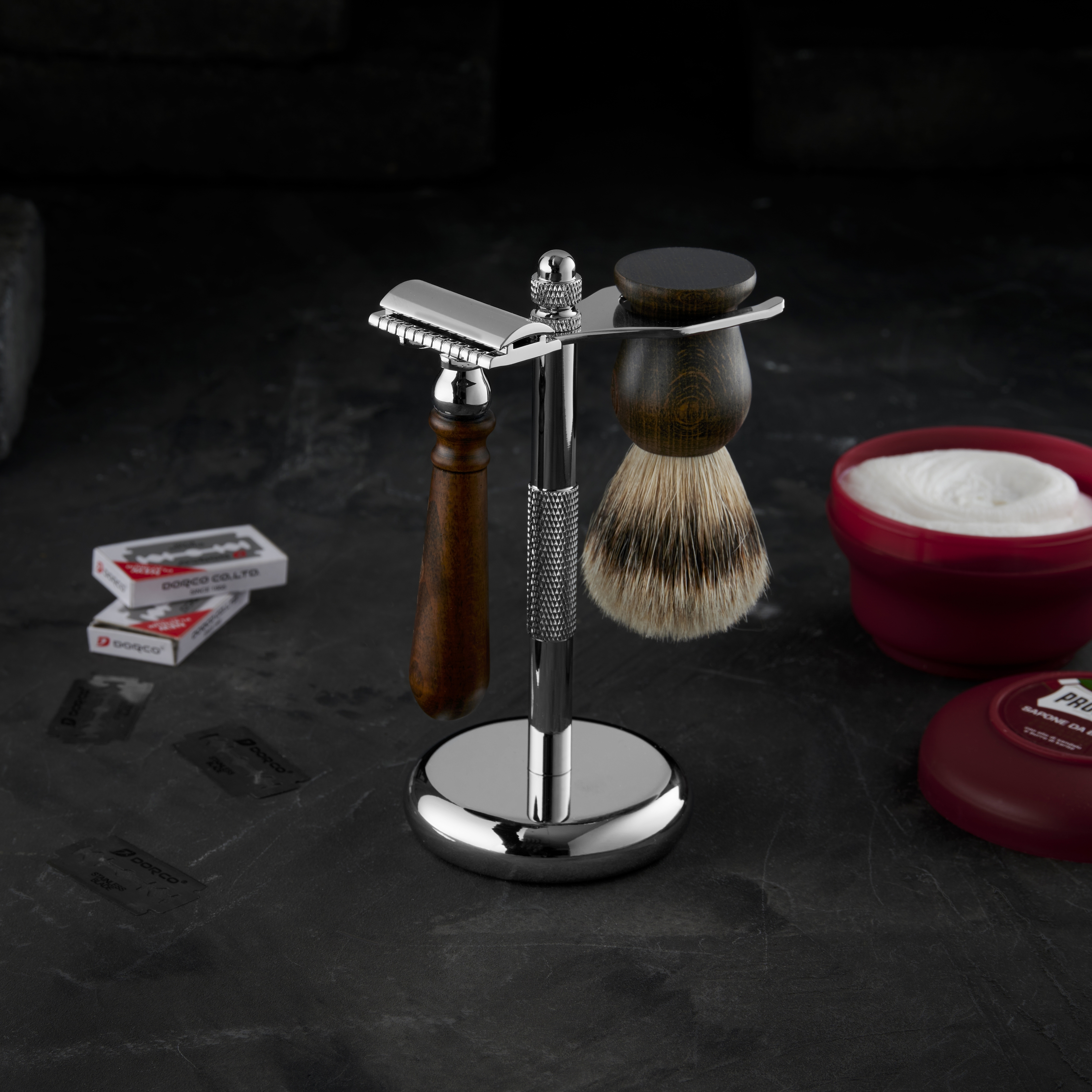 150ml Sandeltræ & Sheasmør Barbersæbe - 5