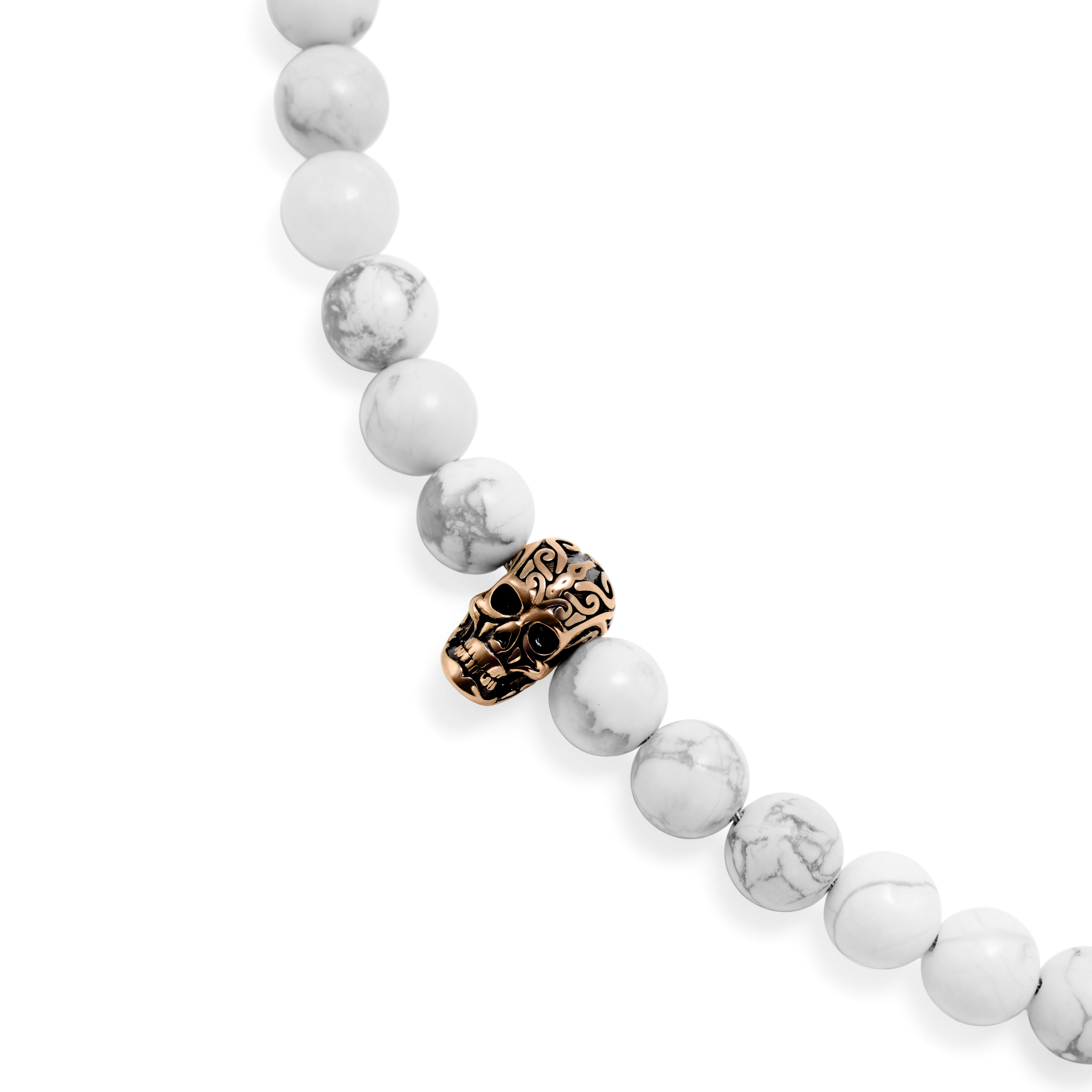 Rico imperiál jáspis és fehér türkiz nyaklánc szett - 6