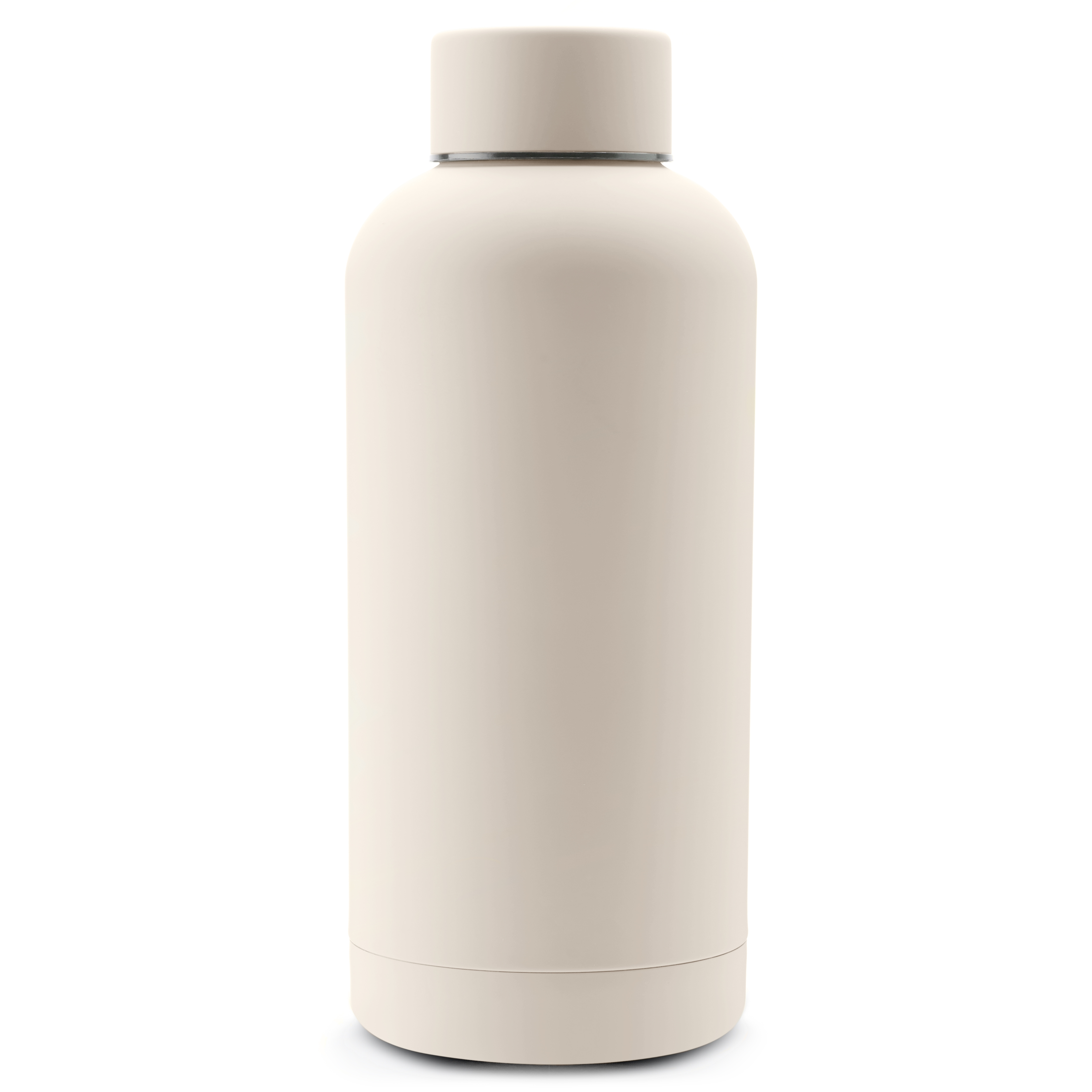 Water Bottle | 17 fl oz (500 ml ) | White Stainless Steel