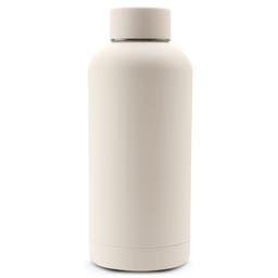 Botella de agua | 350 ml | Acero inoxidable blanco