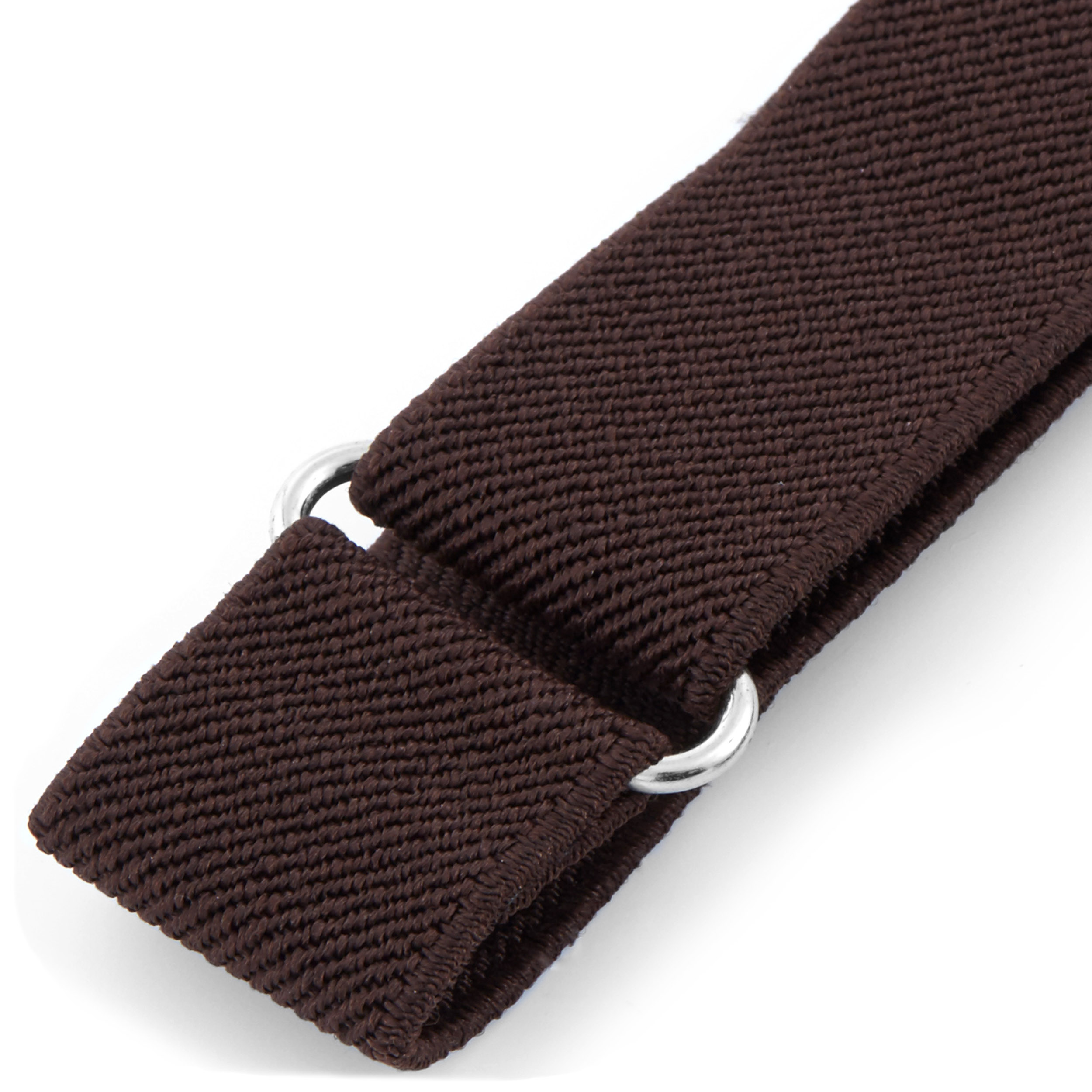 Plain Brown Sleeve Garters - 2