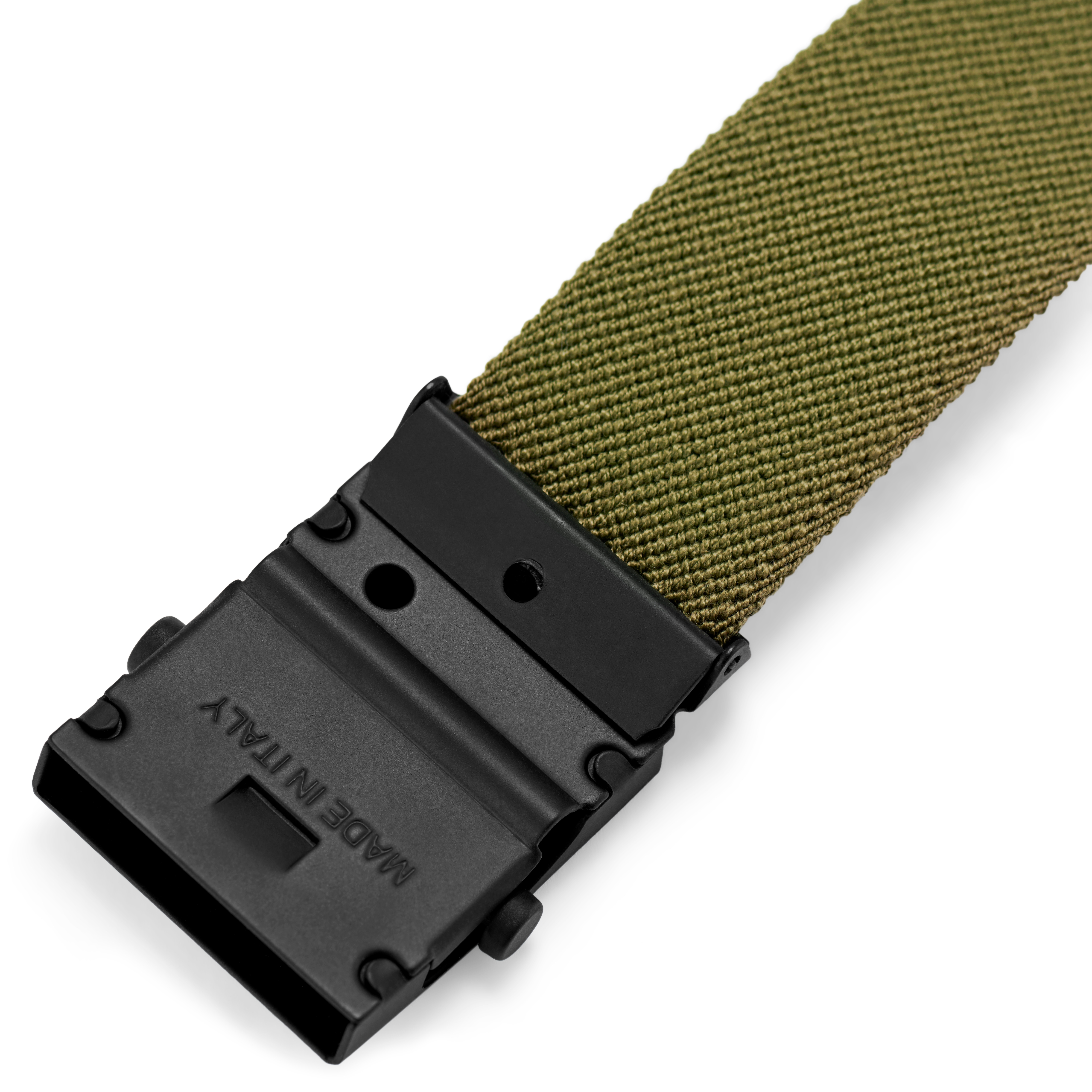 Hudson Oliivinvihreä Automaattinen Elastinen Kangasvyö - 5