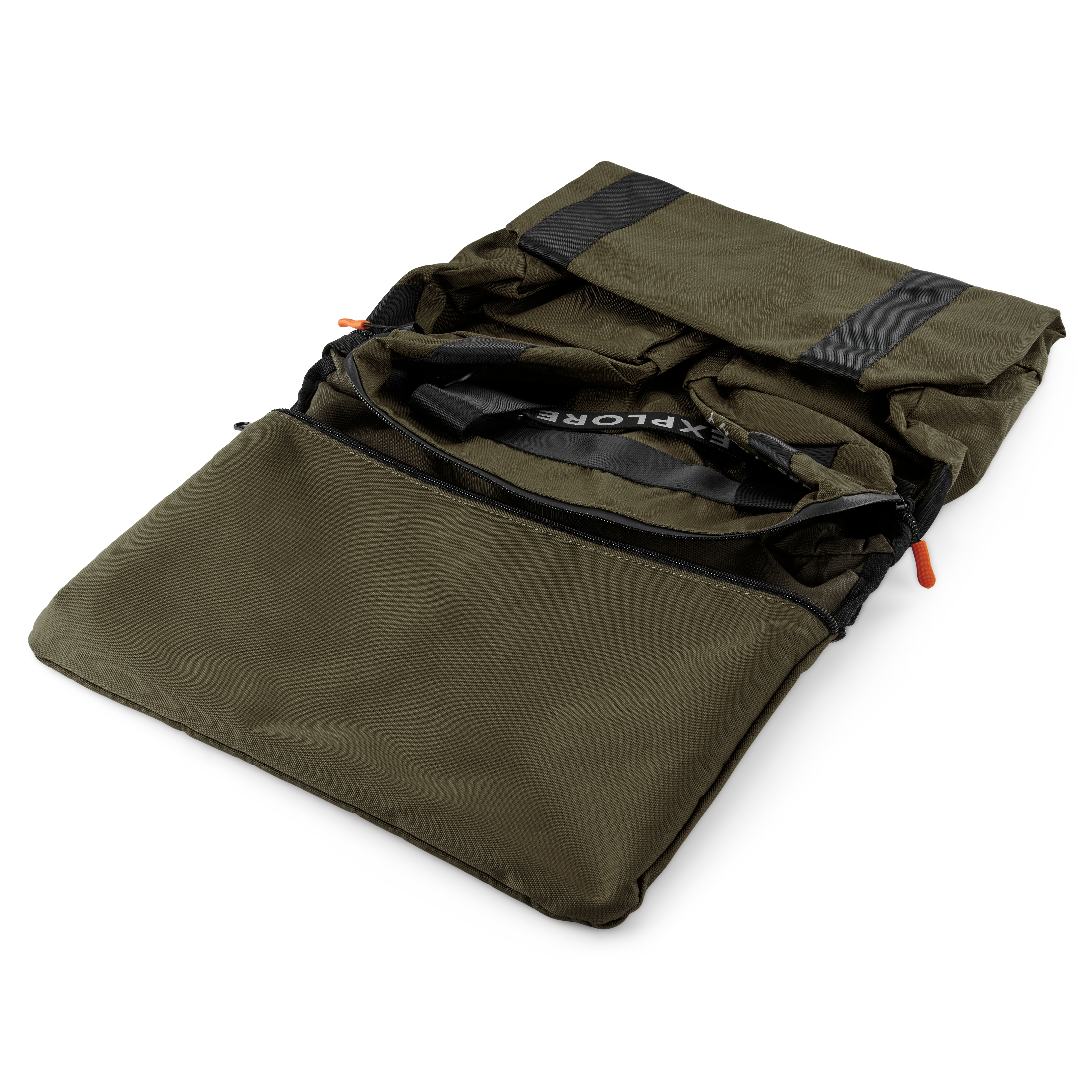 Lealand Green Foldable Duffel Bag  - 4
