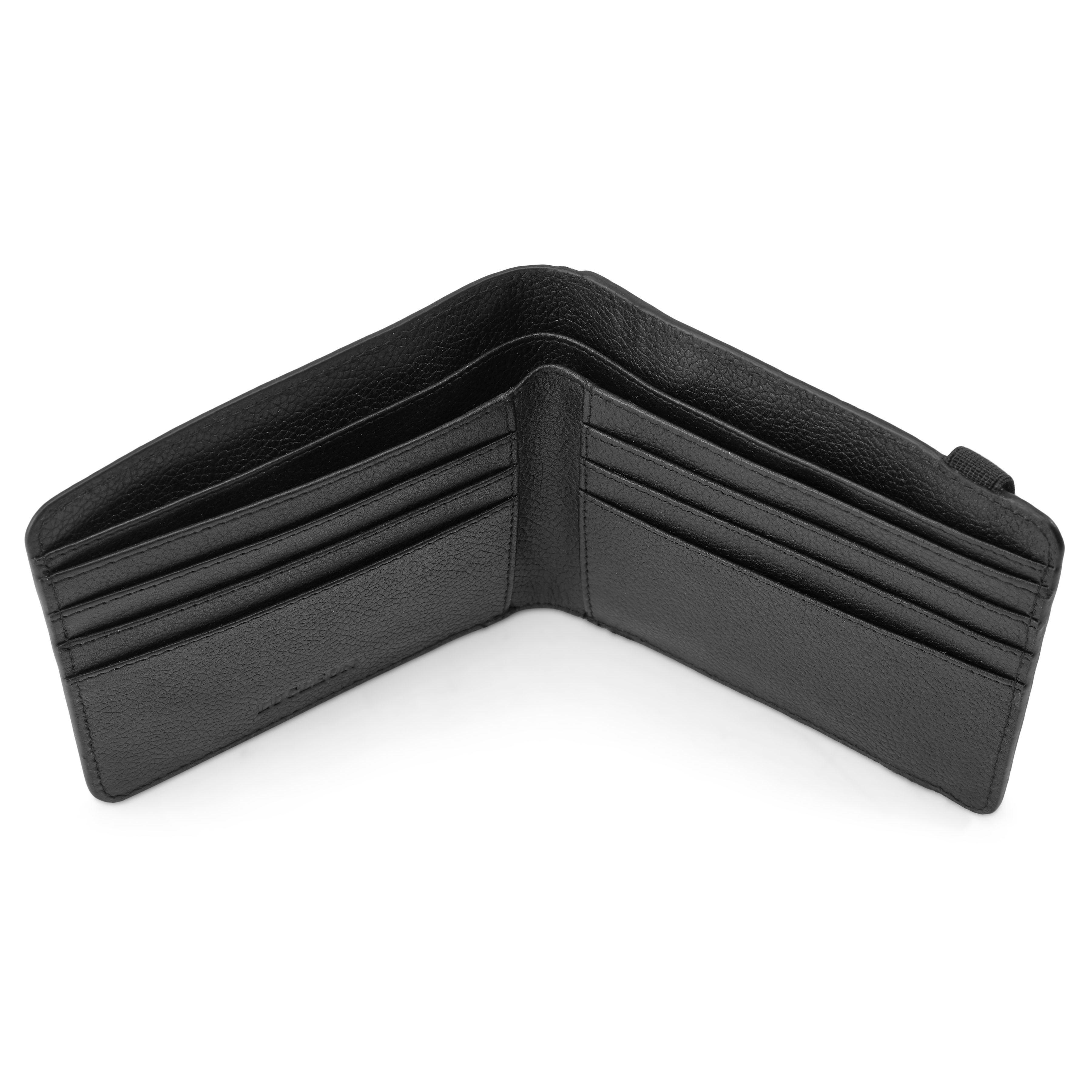 Musta RFID-suojattu Luca-nahkalompakko - 6