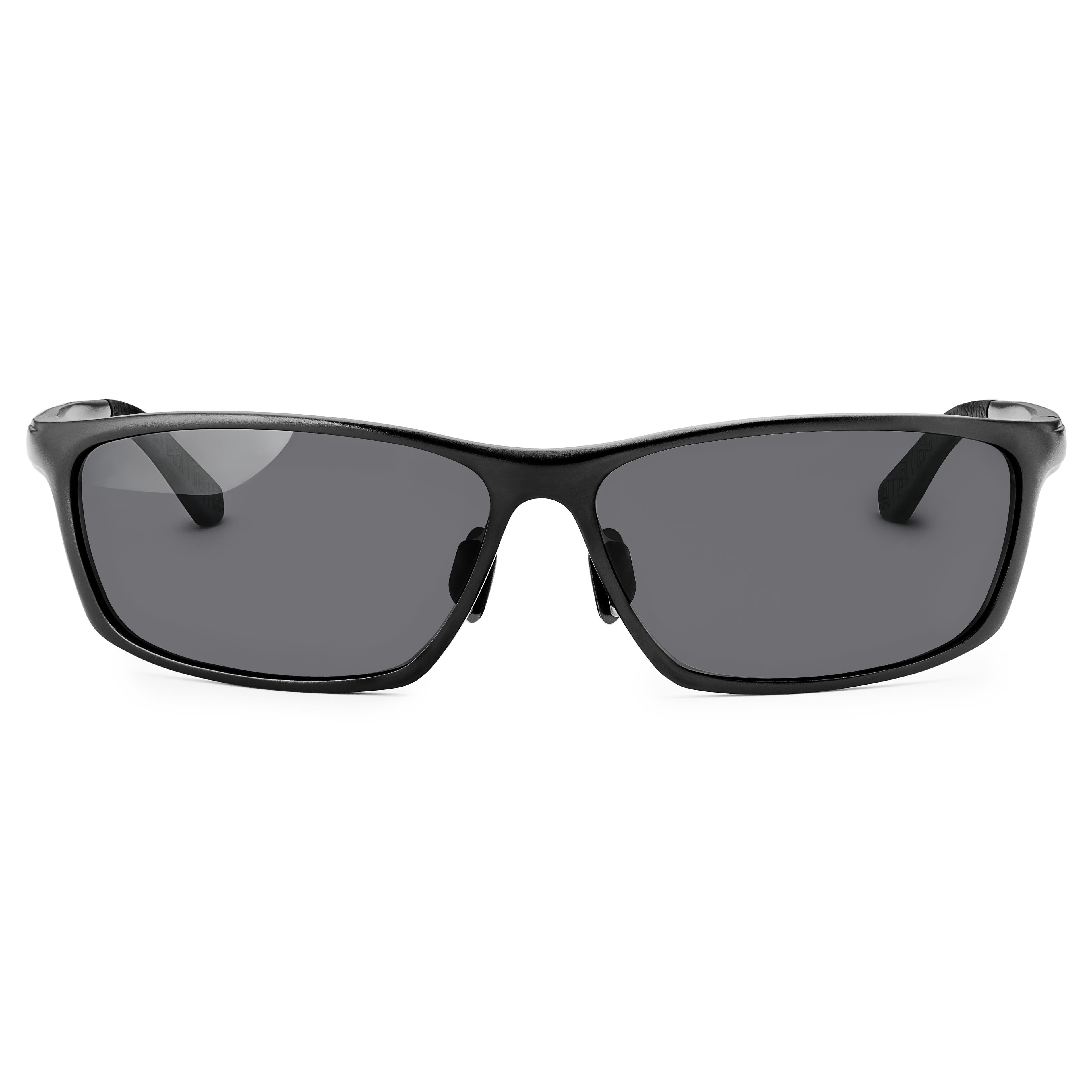 Black Polarized Aluminum Sunglasses, In stock!