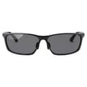 Schwarze Sonnenbrille aus polarisiertem Aluminium Schwarze Sonnenbrille aus polarisiertem Aluminium