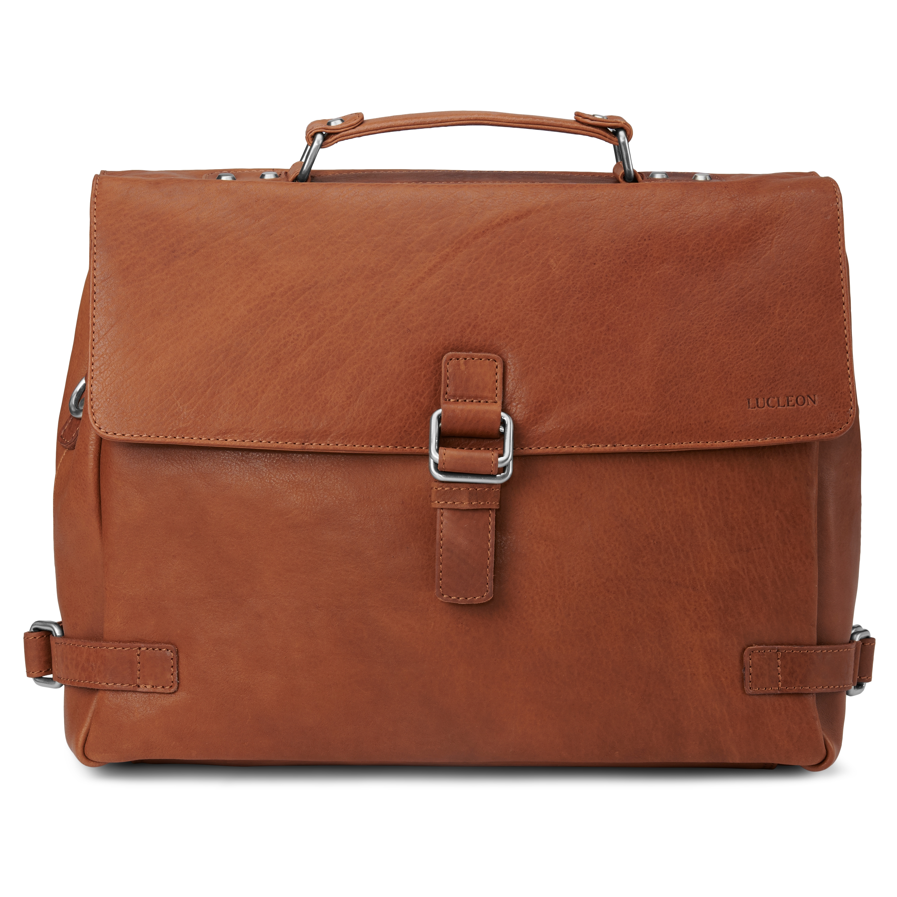 Cambodia Luxury Ljusbrun Portfölj i Läder - 2