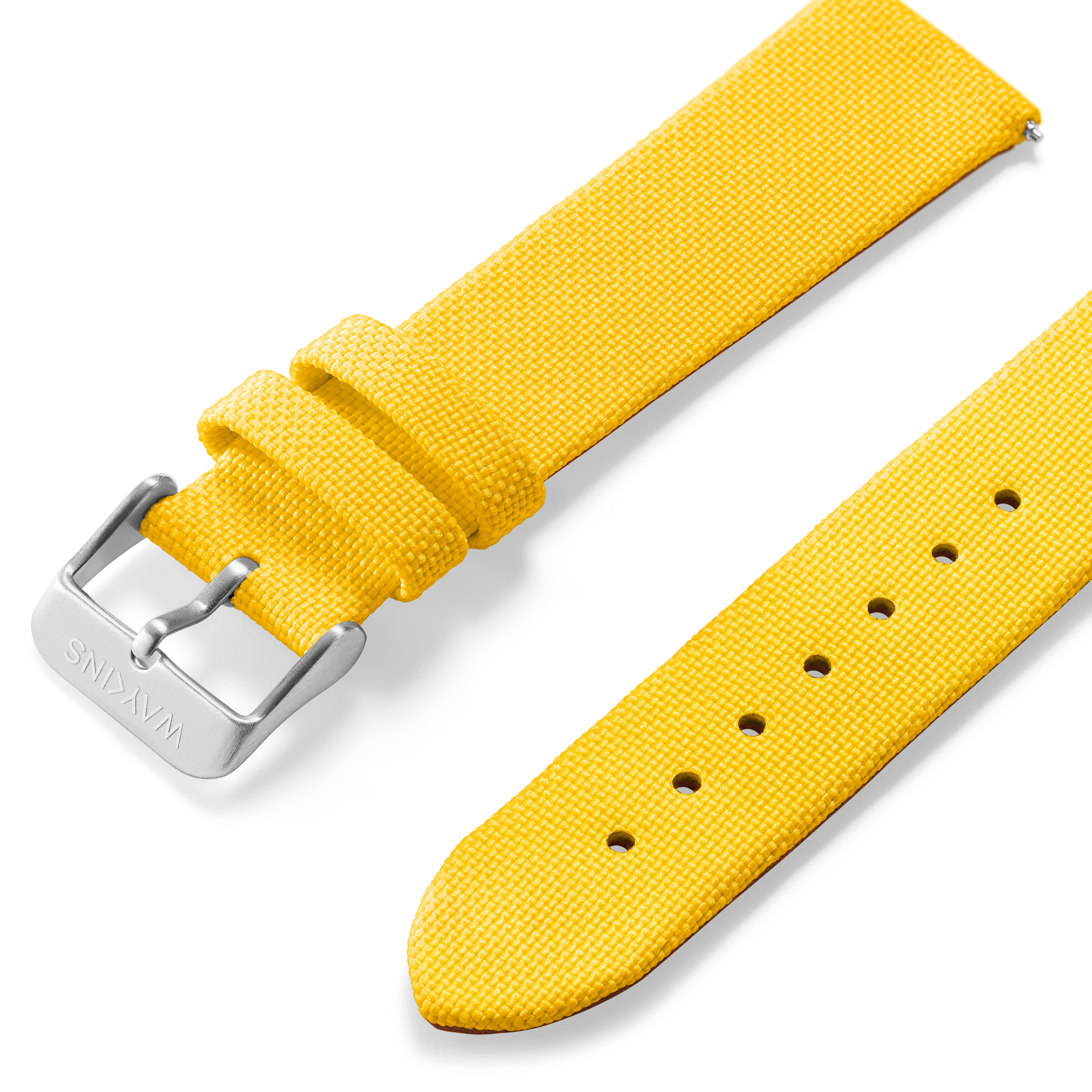 Recapture | Gele Gerecyclede Band van PET en Veganistisch leer - 2