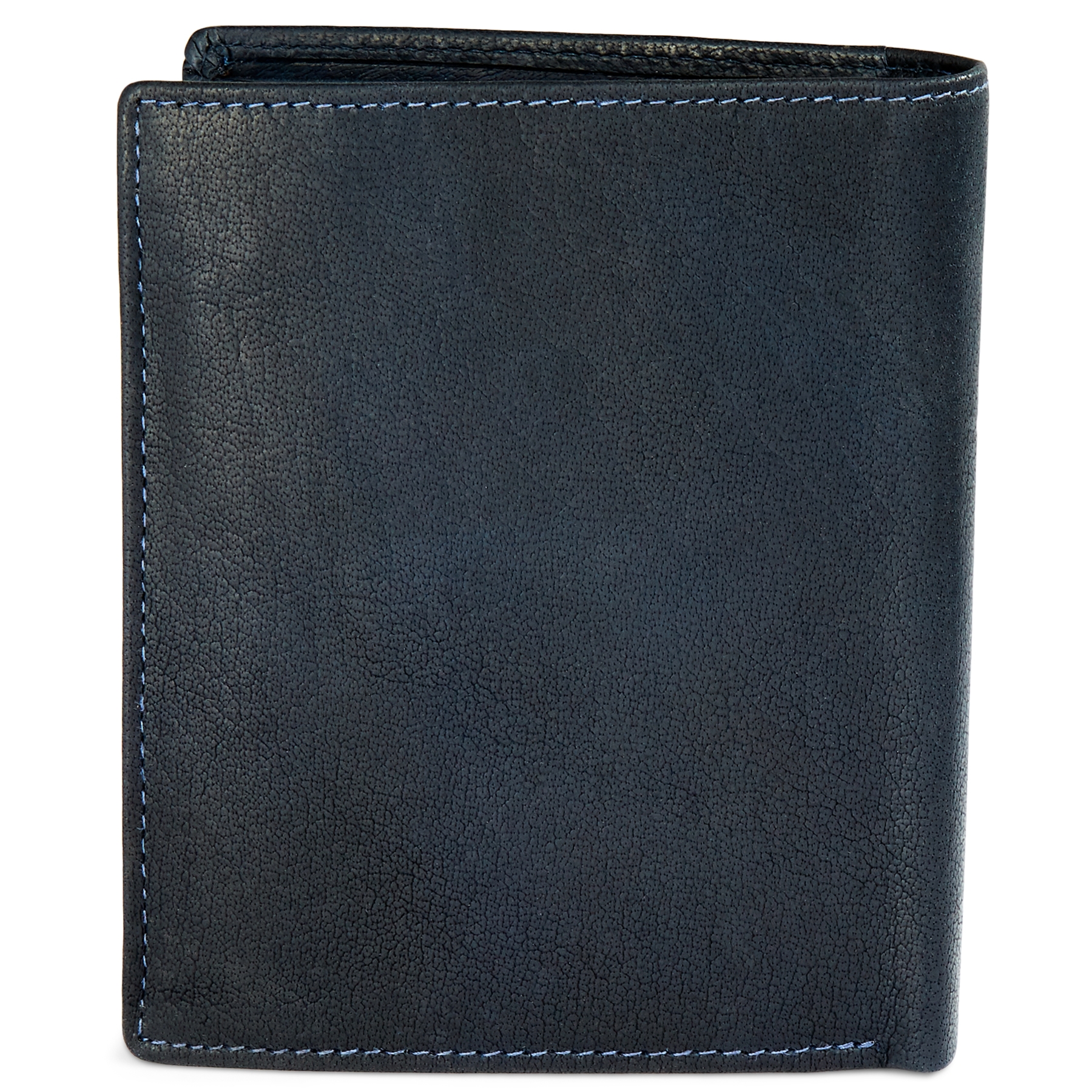 Montreal Rustic Navy Blue RFID Leather Wallet - 4