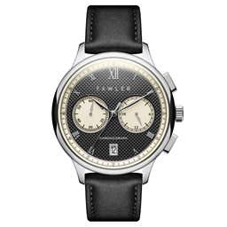 Cicero | Schwarze Vintage-Chronografenuhr