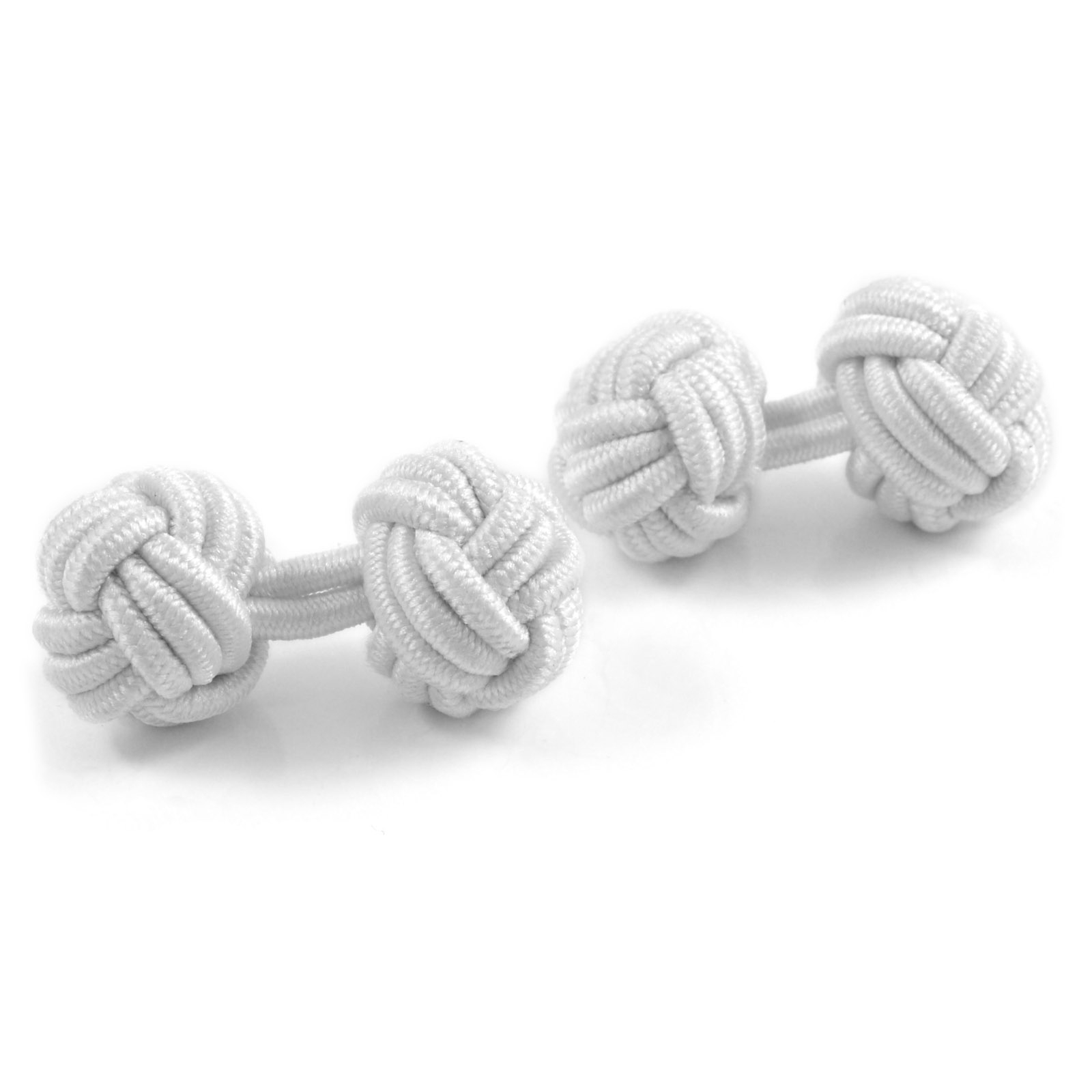 White Knot Cufflinks - 2