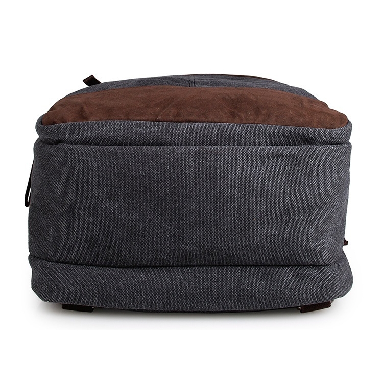 Stor Blå Kanvas Ryggsekk - 5