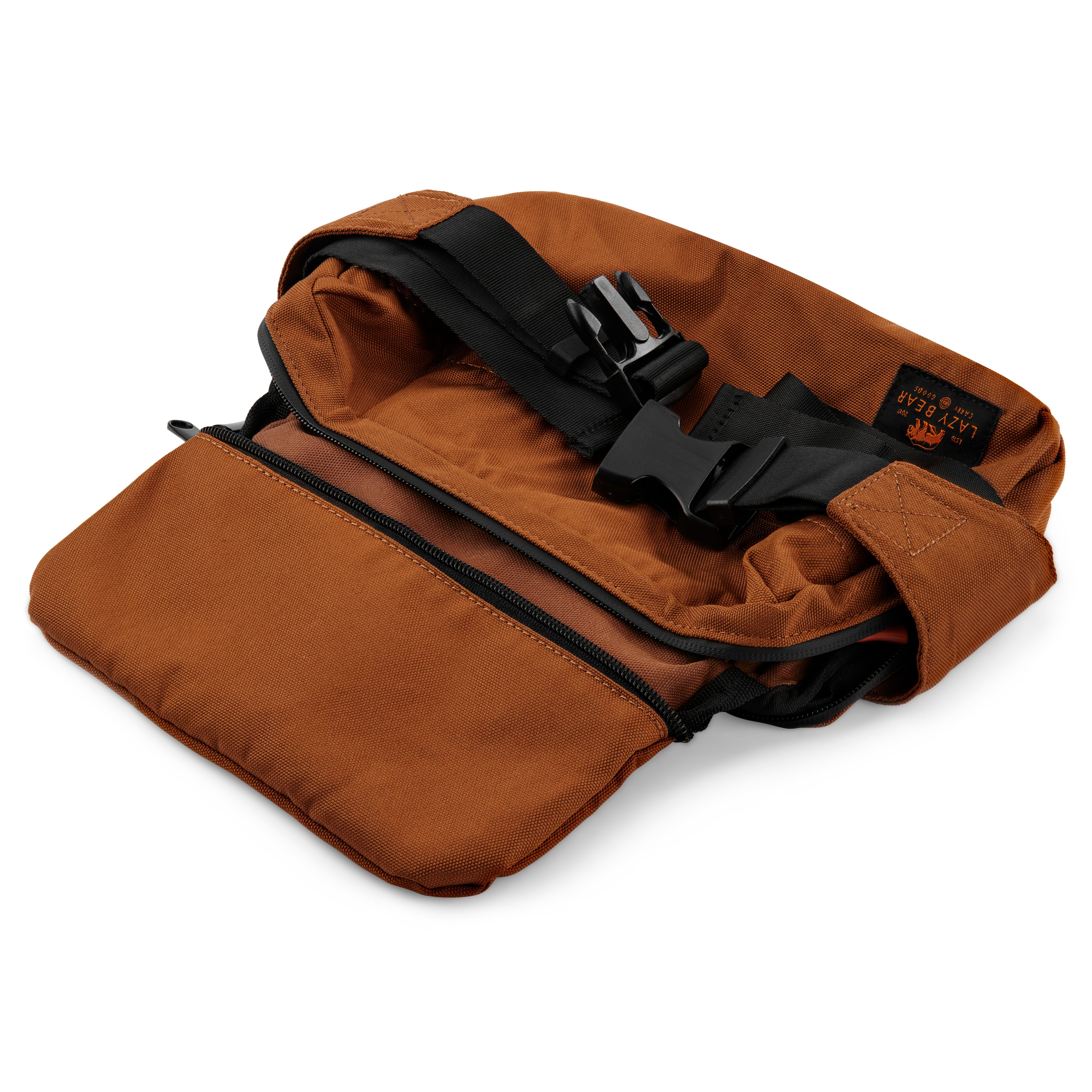 Lannie Vikbar Brun Bum Bag - 4