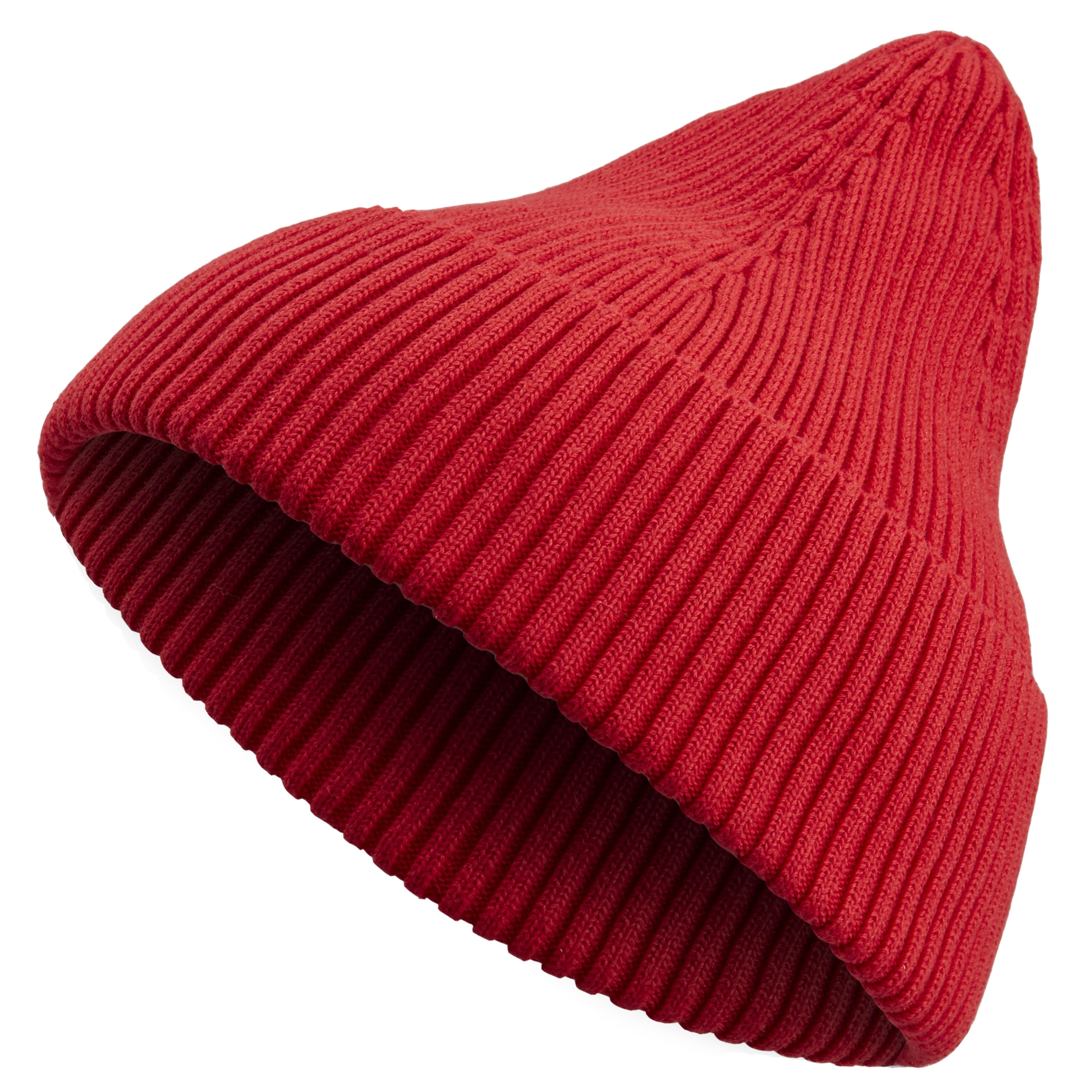 Červená lehká čepice z bio bavlny Kevin Kite 