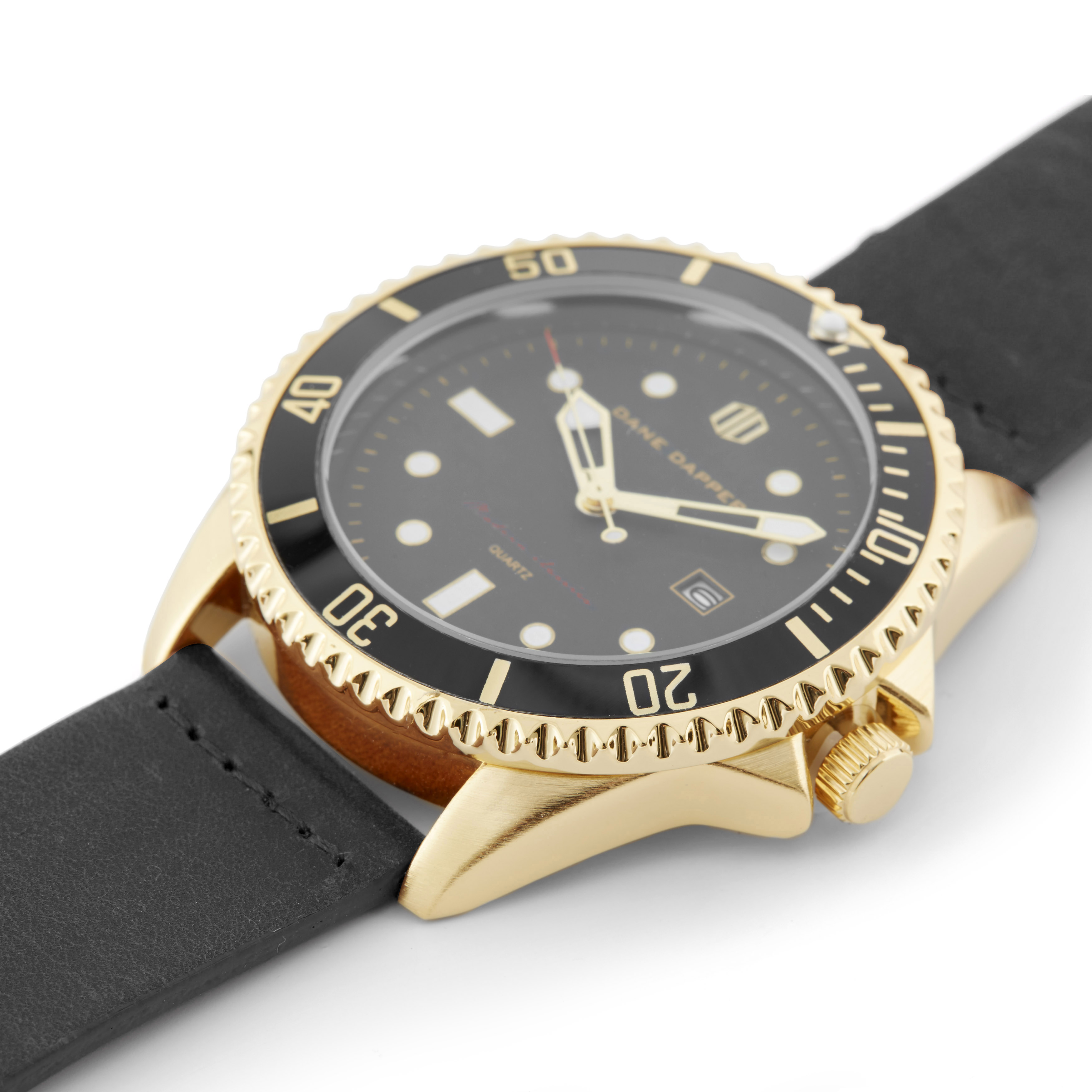 Leather Golden Mariner Watch - 2