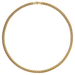 6mm Gold-Tone Chain Necklace - 2 - gallery