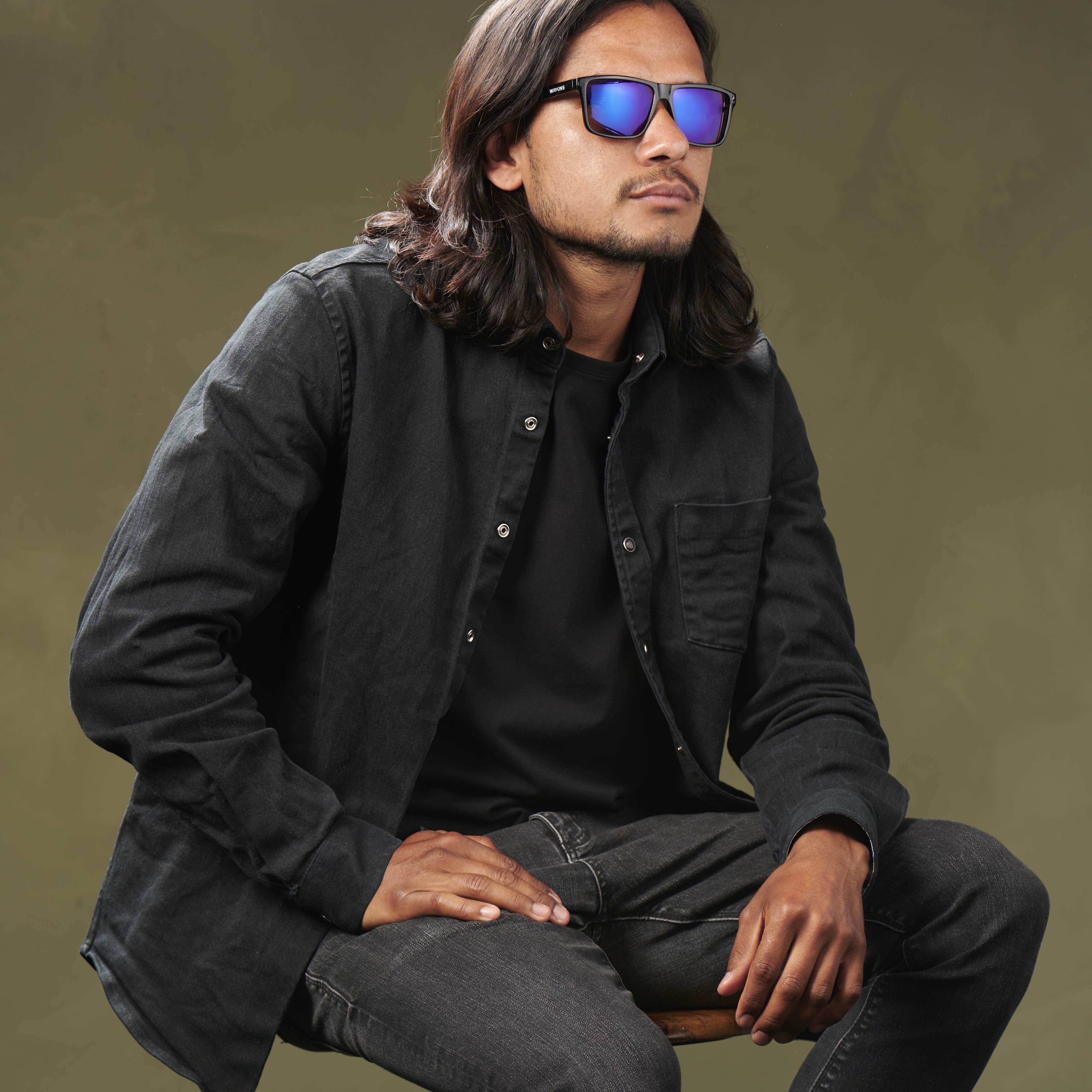 Ambit Violett Verspiegelte Sonnenbrille - 3