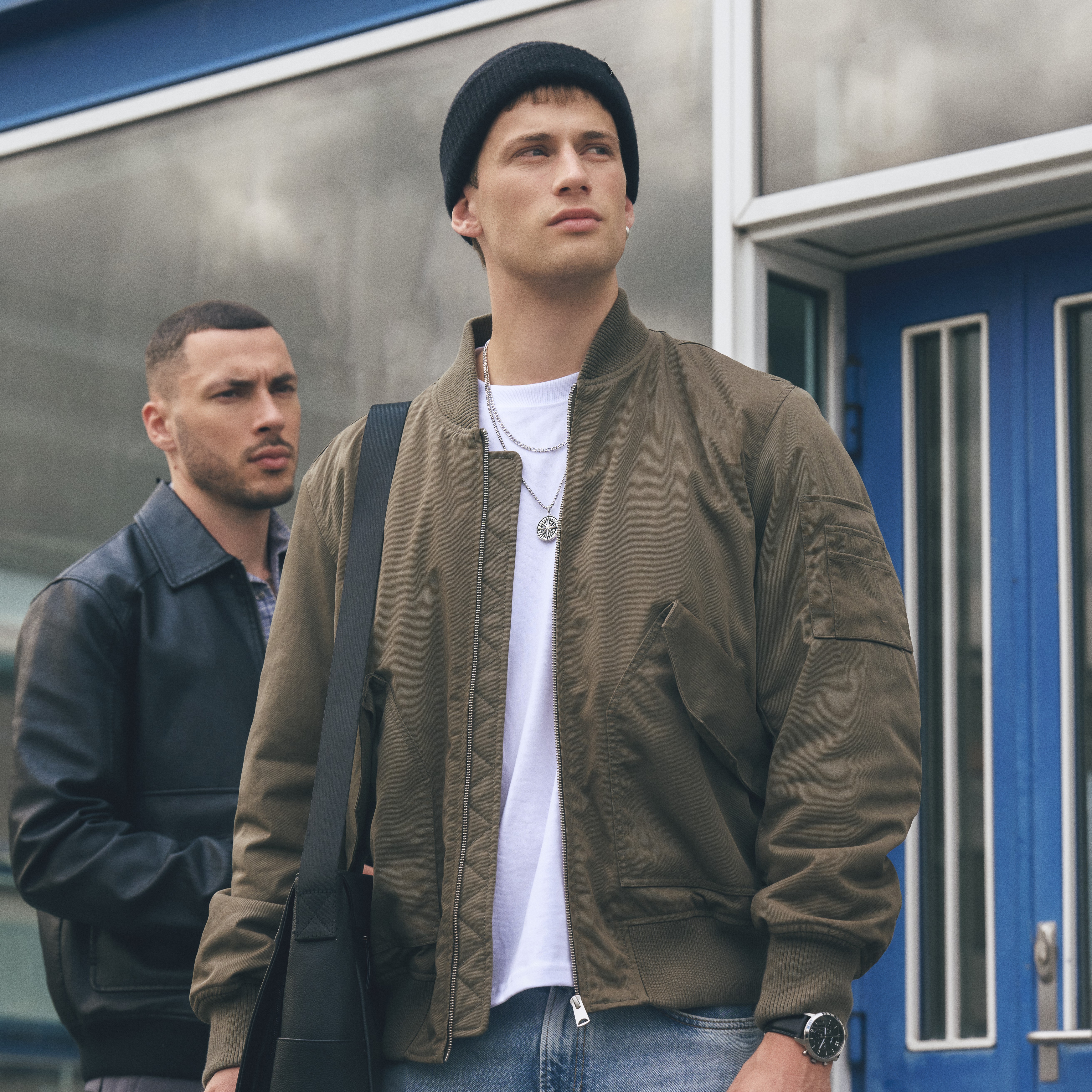 Atlas | Zilverkleurige Roestvrijstalen Hangerketting met Poolster - 4