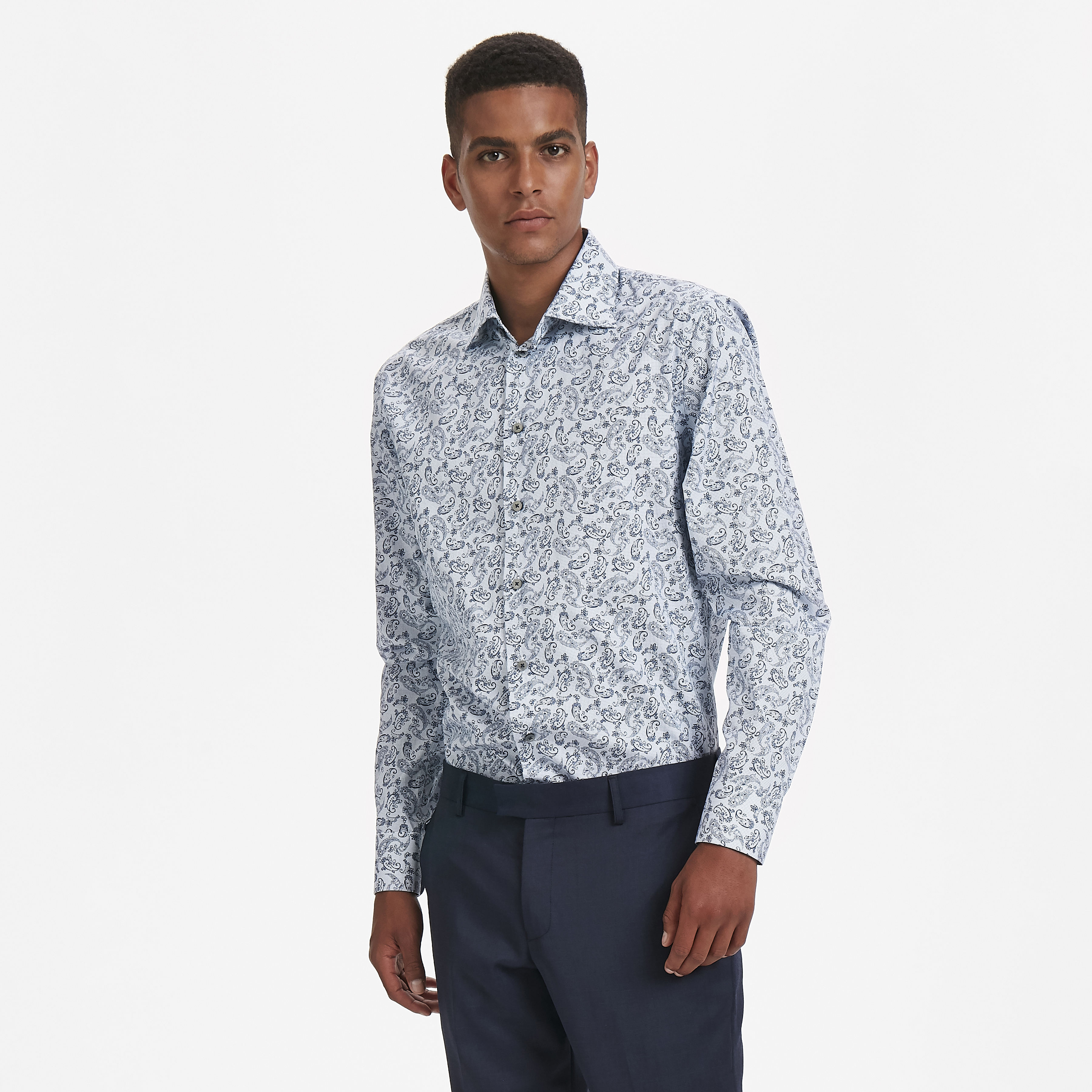 Marc Paisley Print Shirt - 8