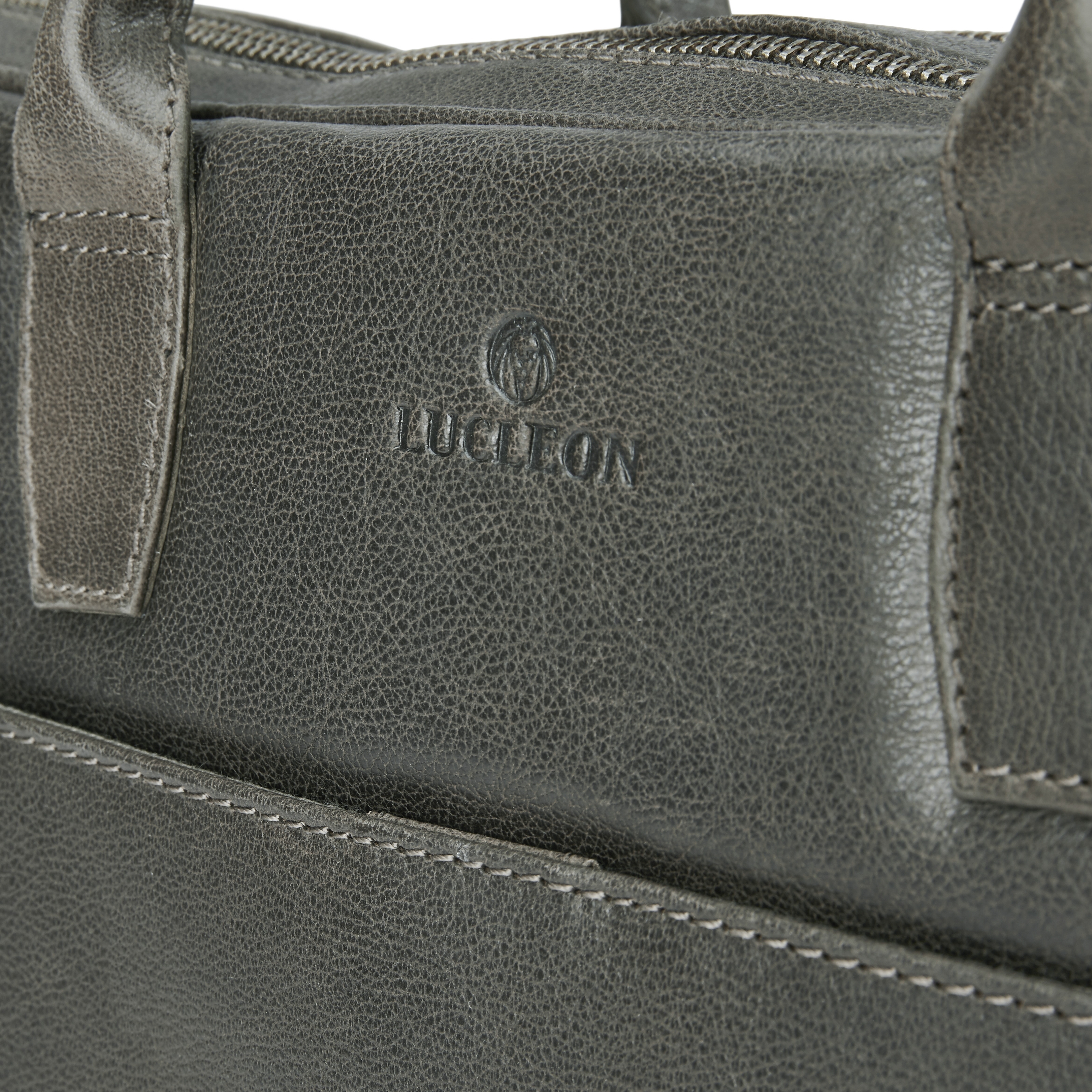 Cartera en gris oscuro Licio - 6